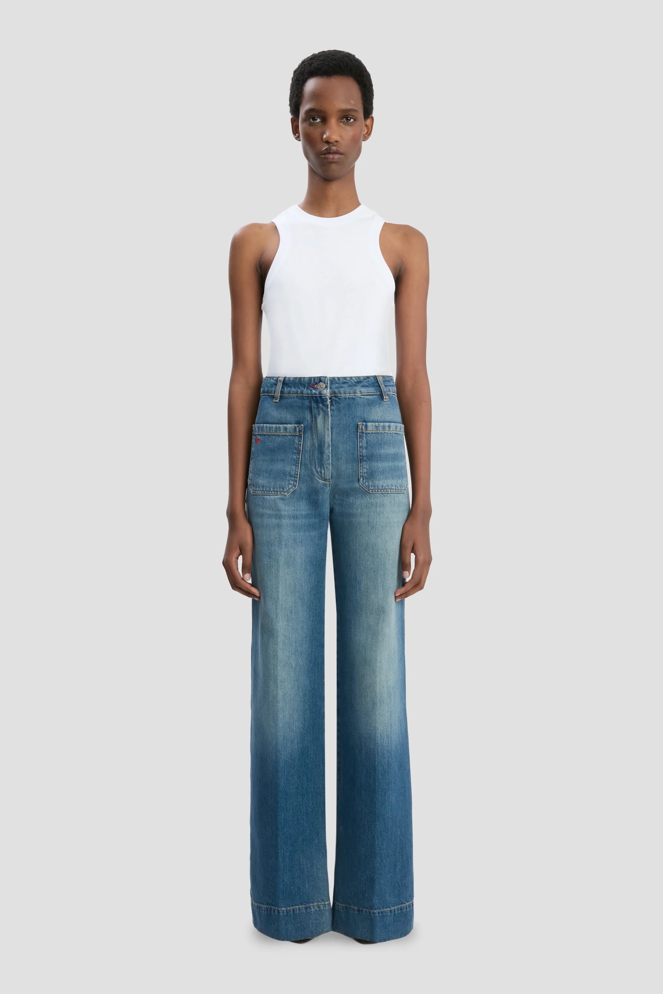 Alina Jean In Classic Blue Wash