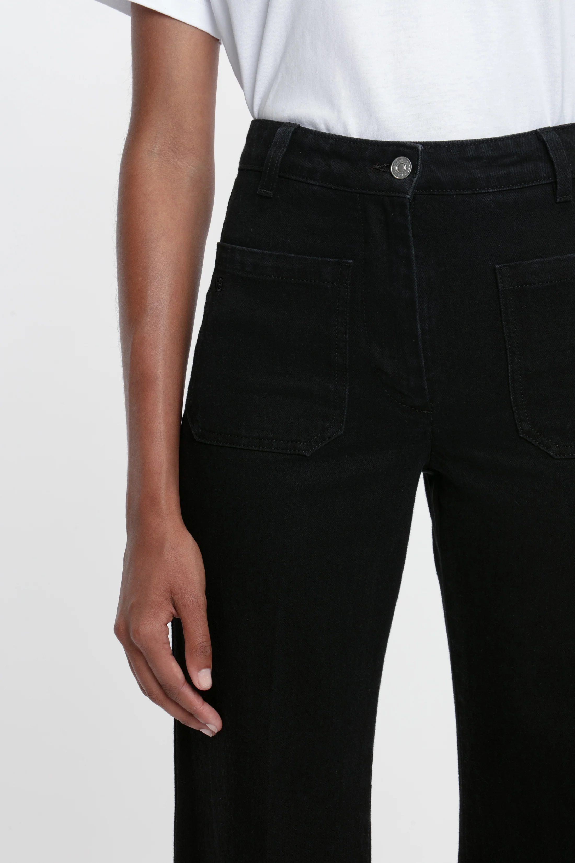 Alina Stretch Jean In Washed Black - Image 3