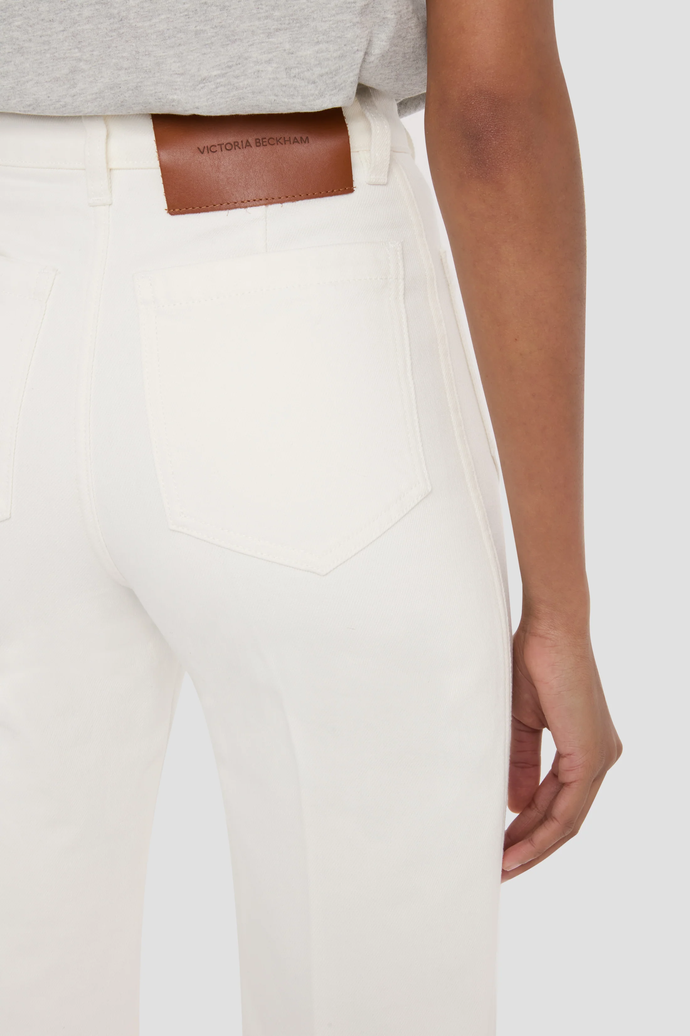 Alina Stretch Jean In Washed White - Image 3