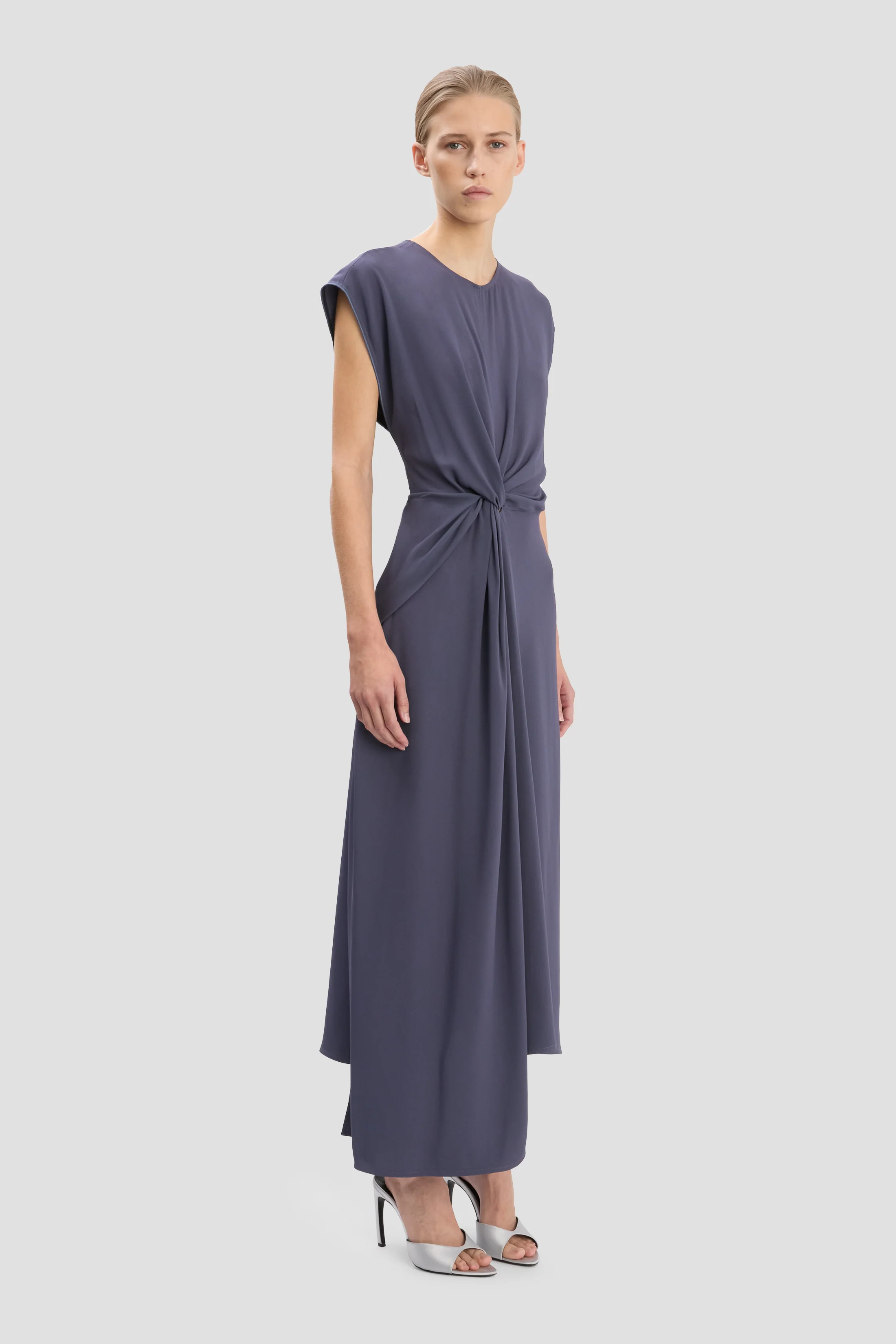 Aria Midi Dress In Eclipse - Image 3