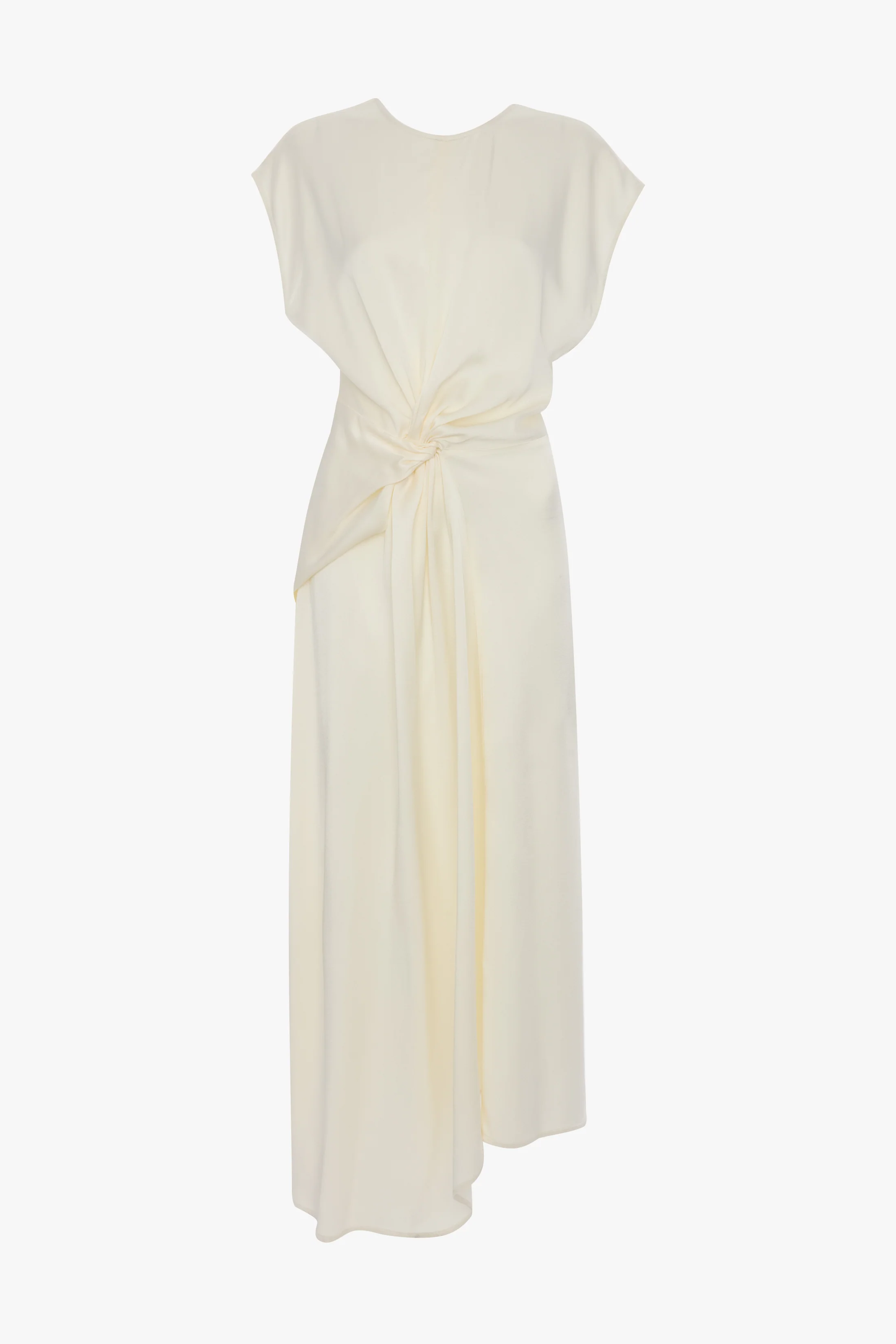 Aria Midi Dress In Ivory - Image 5