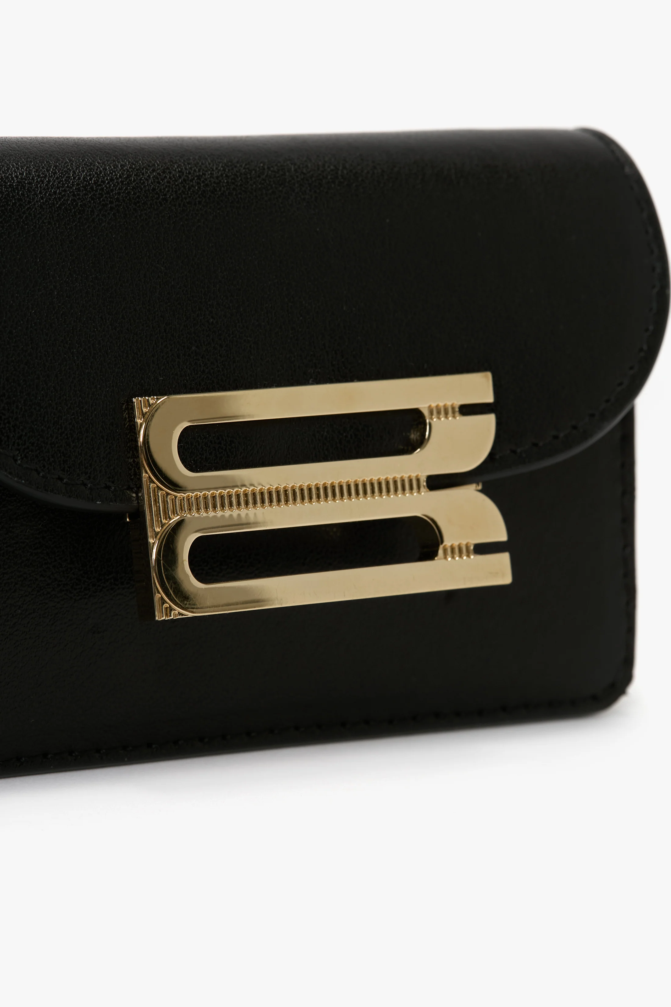 Dorian Bag Micro In Black Leather - Image 4