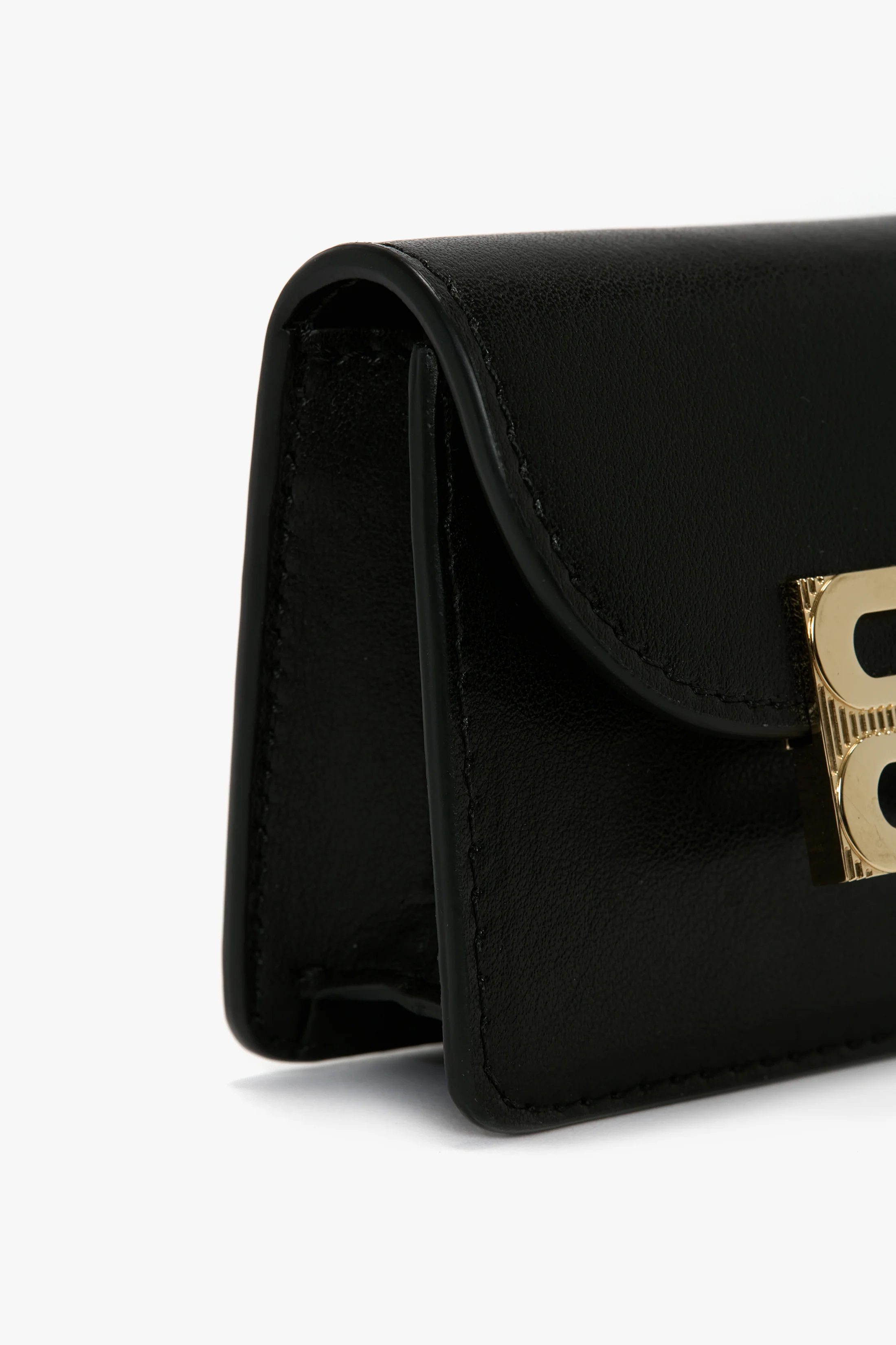 Dorian Bag Micro In Black Leather - Image 5
