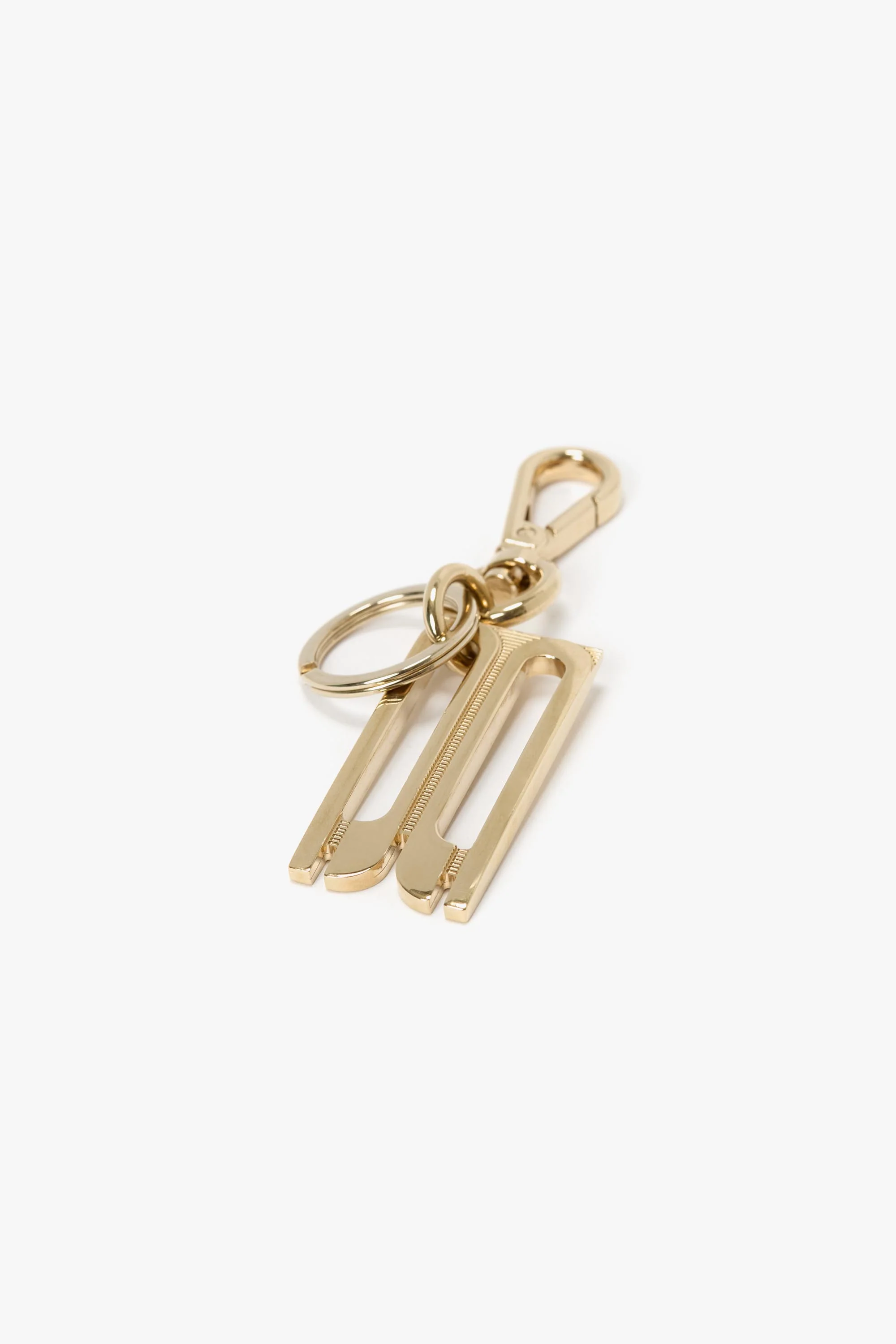 Charm Keyring In Gold - Image 2