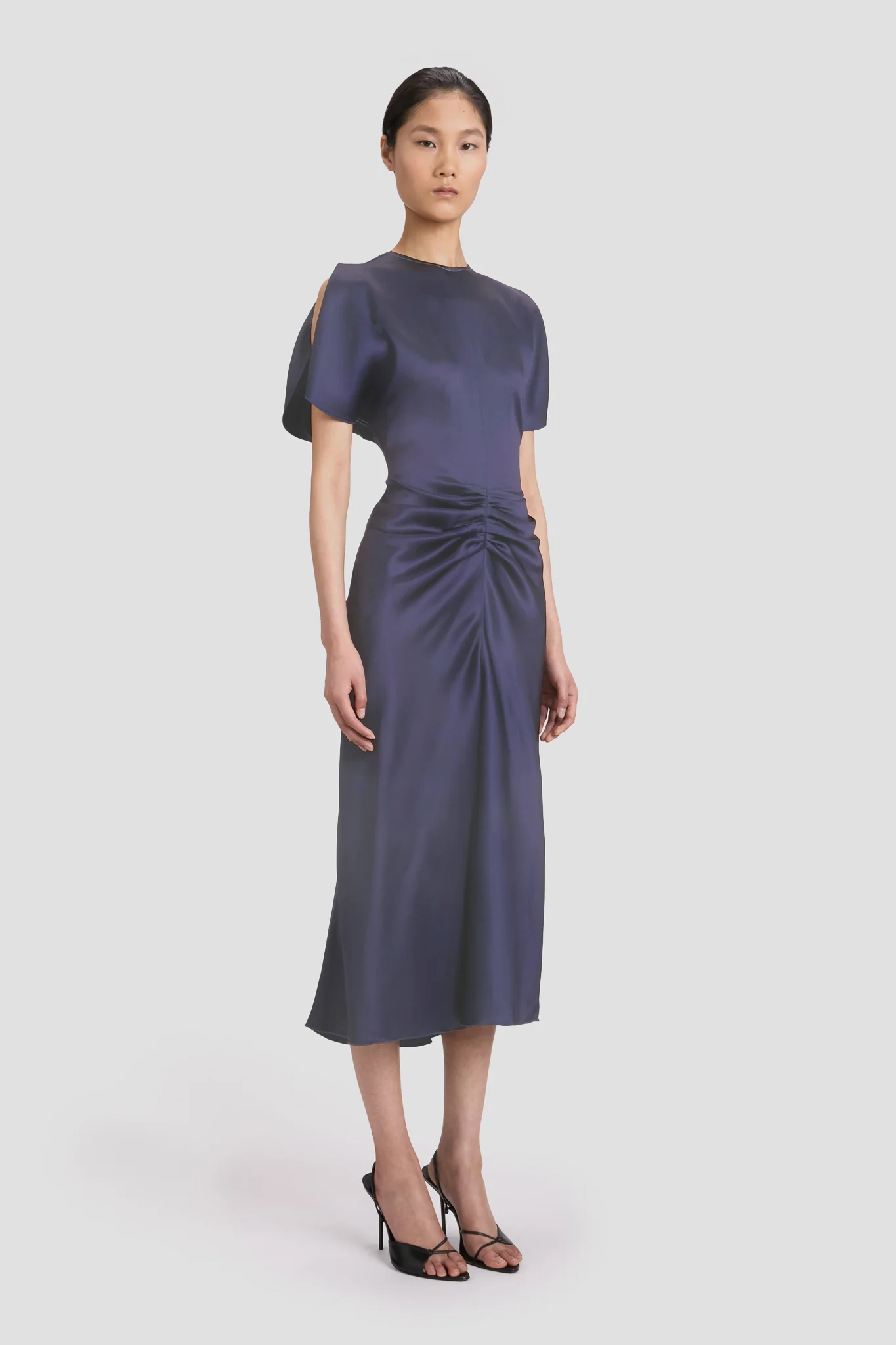 Bela Midi Dress In Eclipse - Image 2