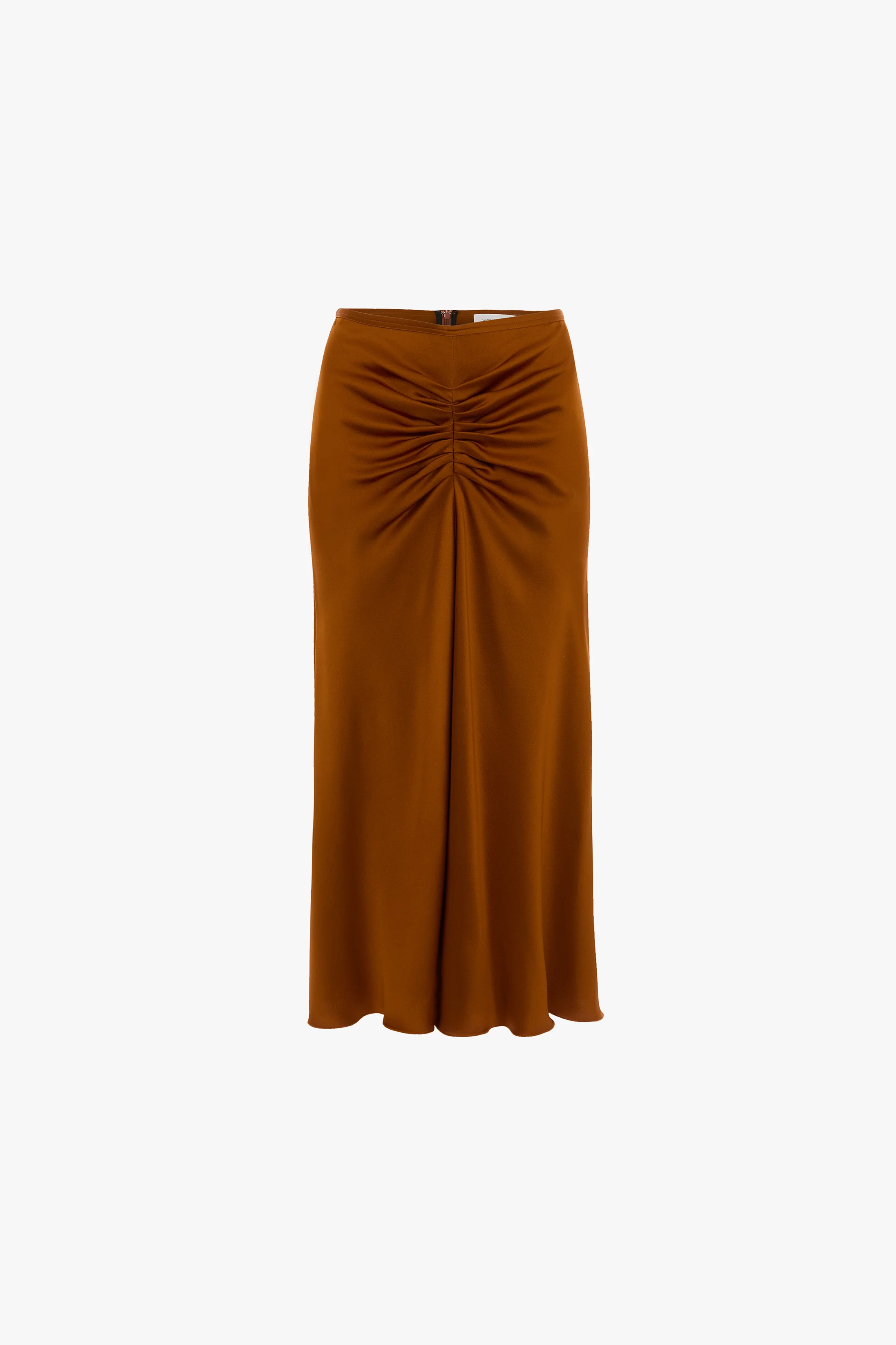 Bela Midi Skirt In Bronze - Image 4