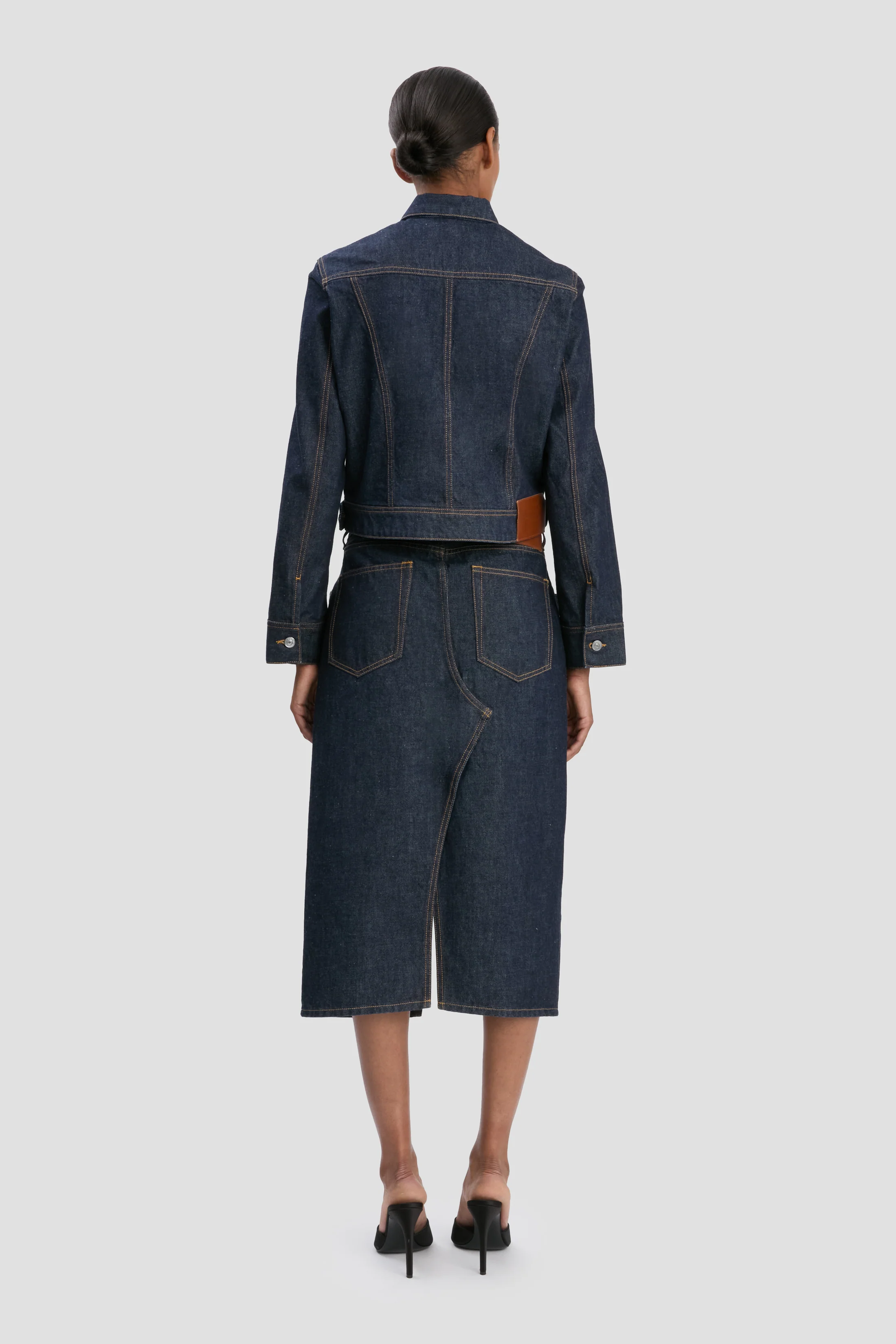 Denim Jacket In Light Rinse - Image 3