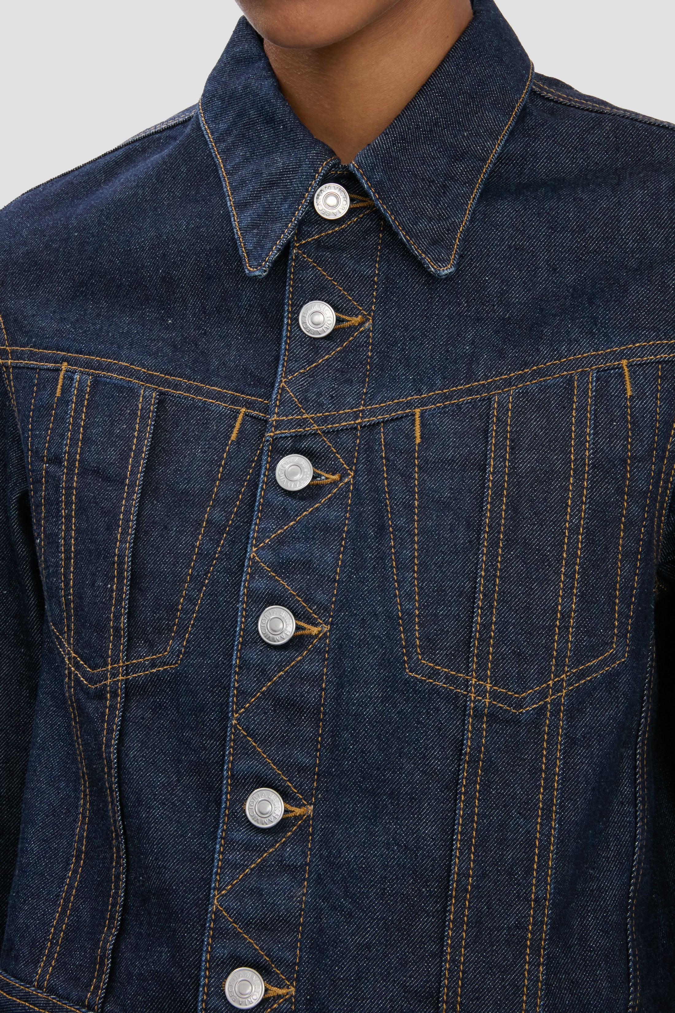 Denim Jacket In Light Rinse - Image 4