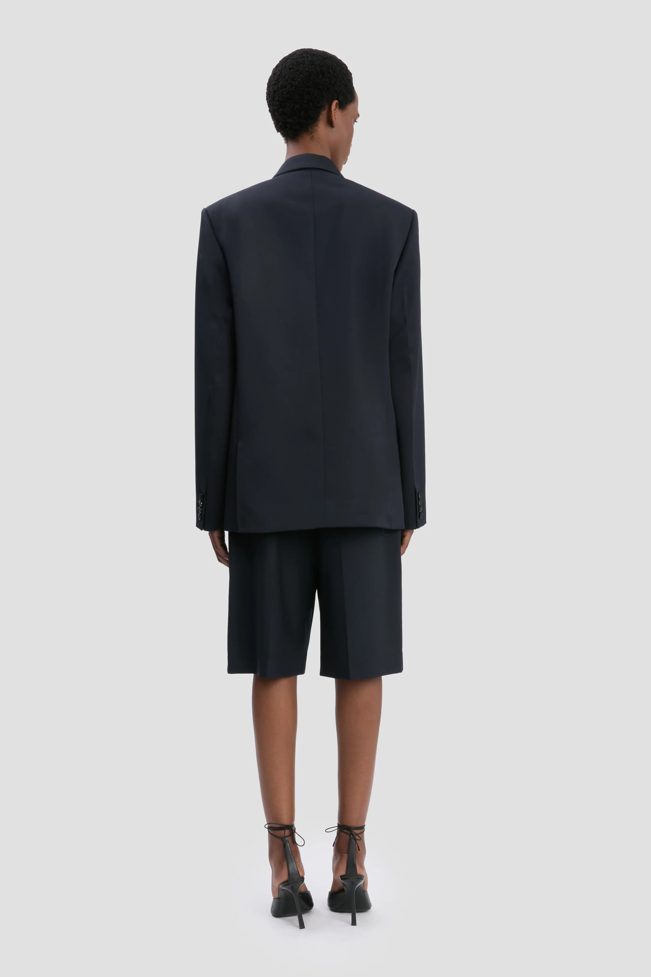 Tailored Jacket In Navy - Image 3