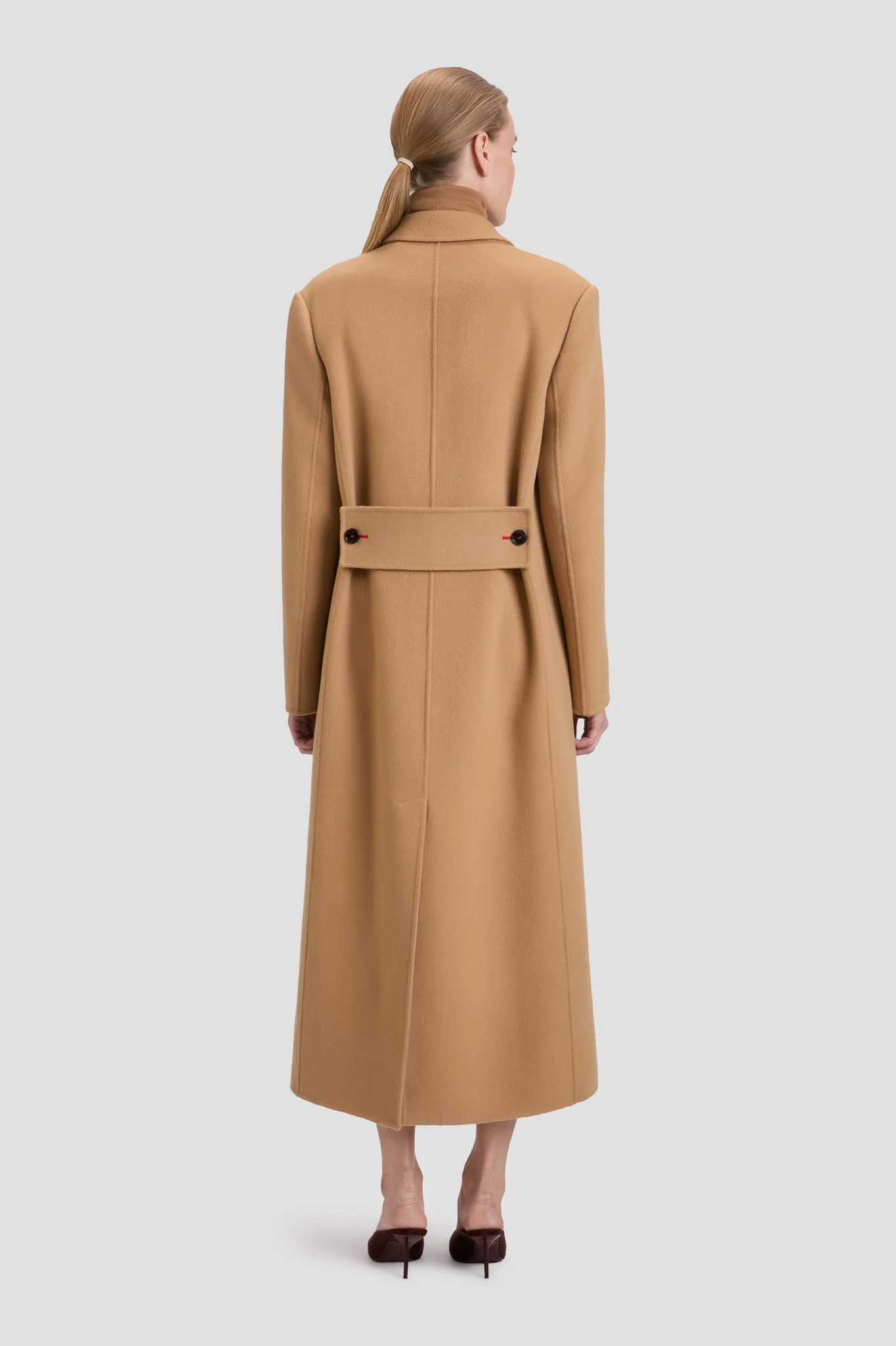 Overcoat In Camel - Image 4