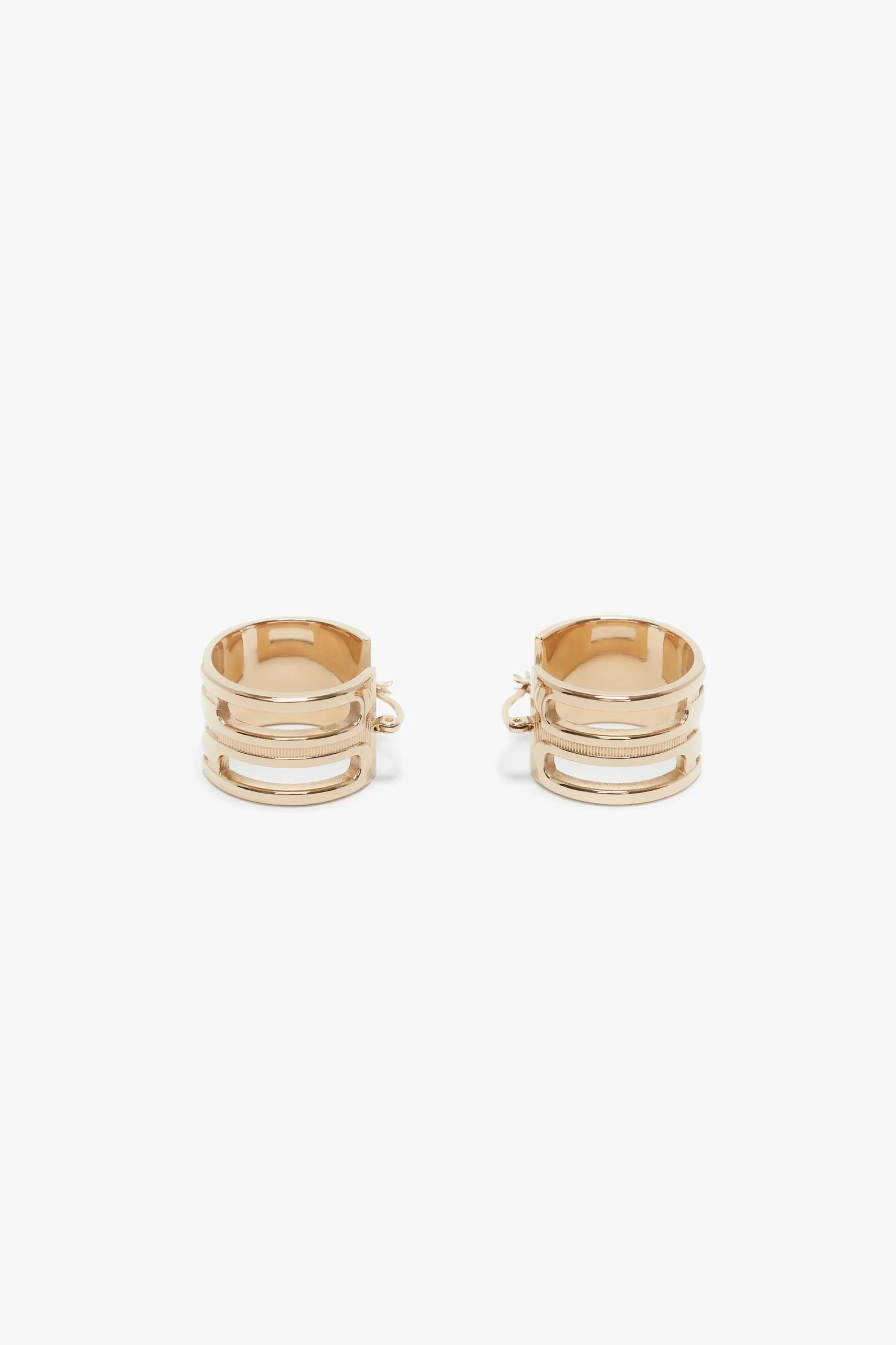 Dorian Hoop Earrings In Gold - Image 4