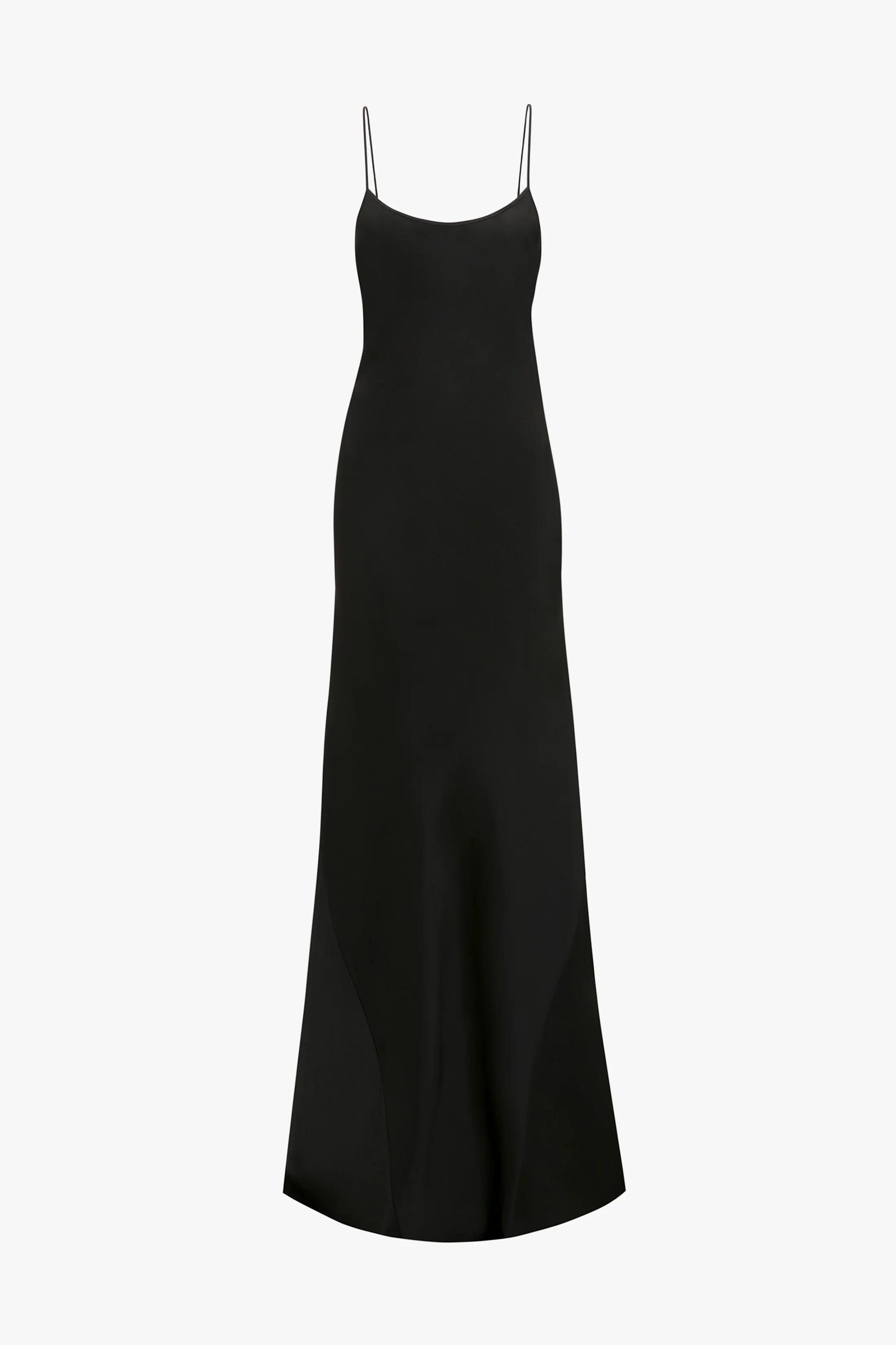 Floor-Length Cami Dress In Black - Image 5