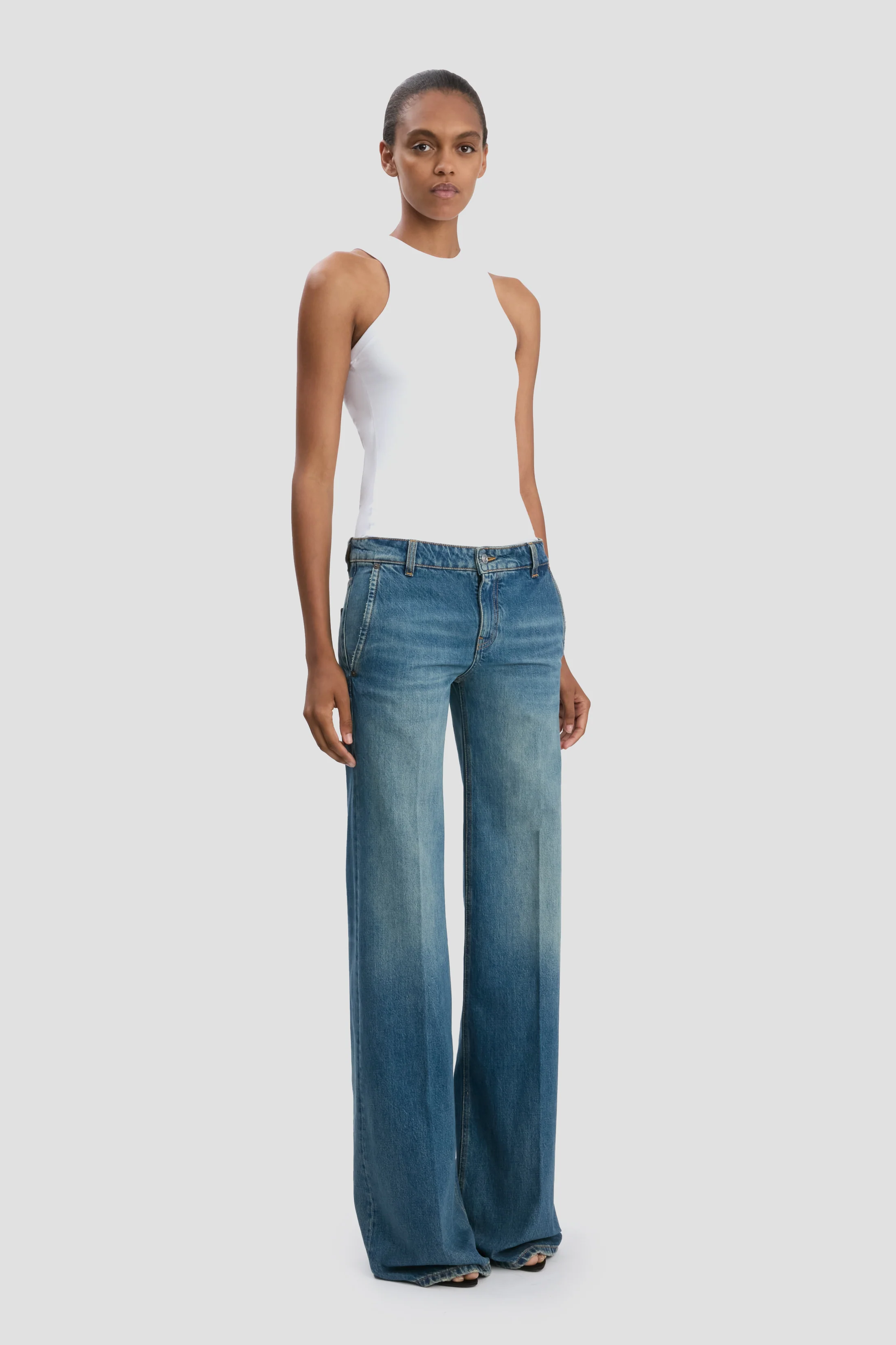 Gigi Jean In Mid Blue - Image 2