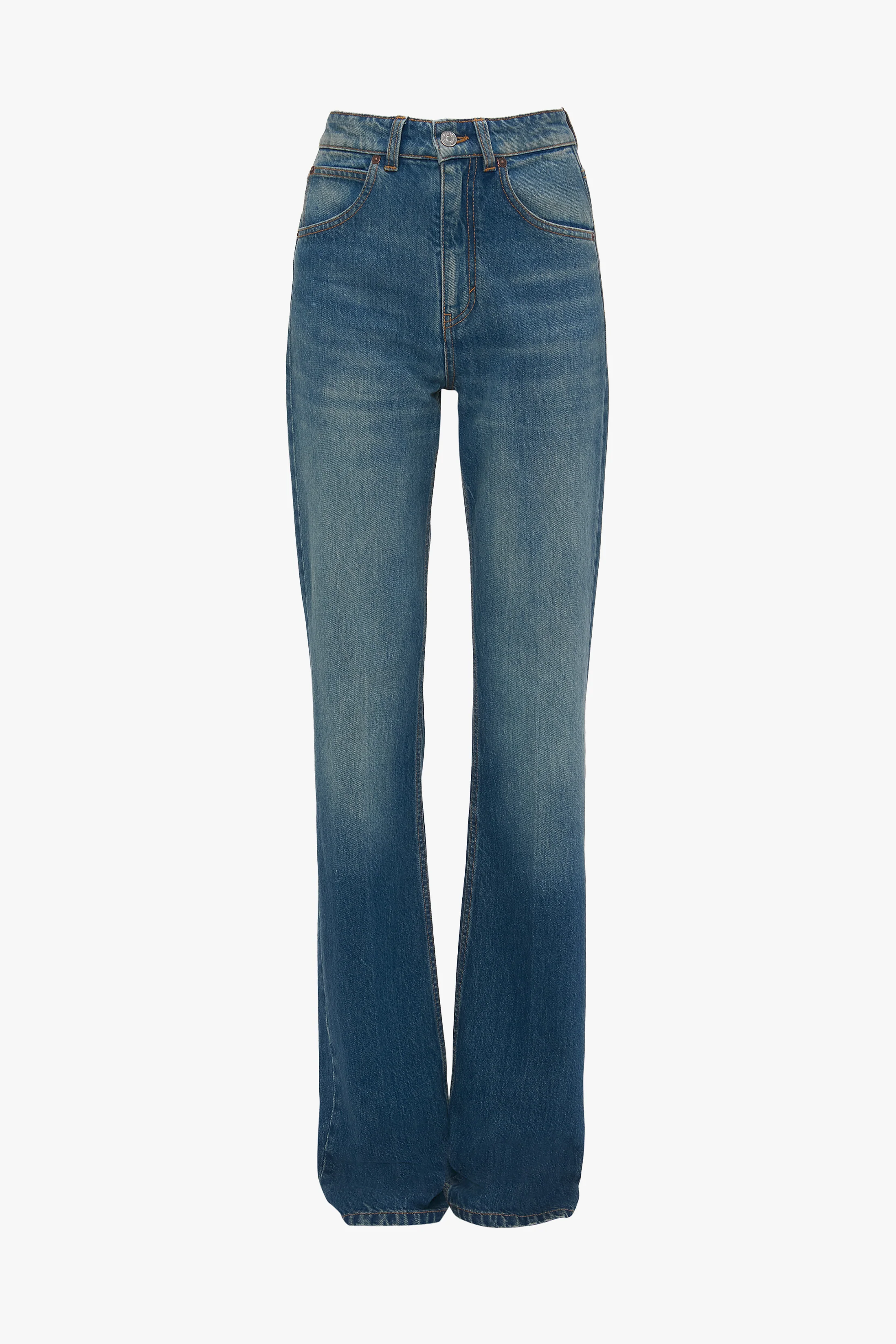 Julia Stretch Jean In Mid Blue - Image 6