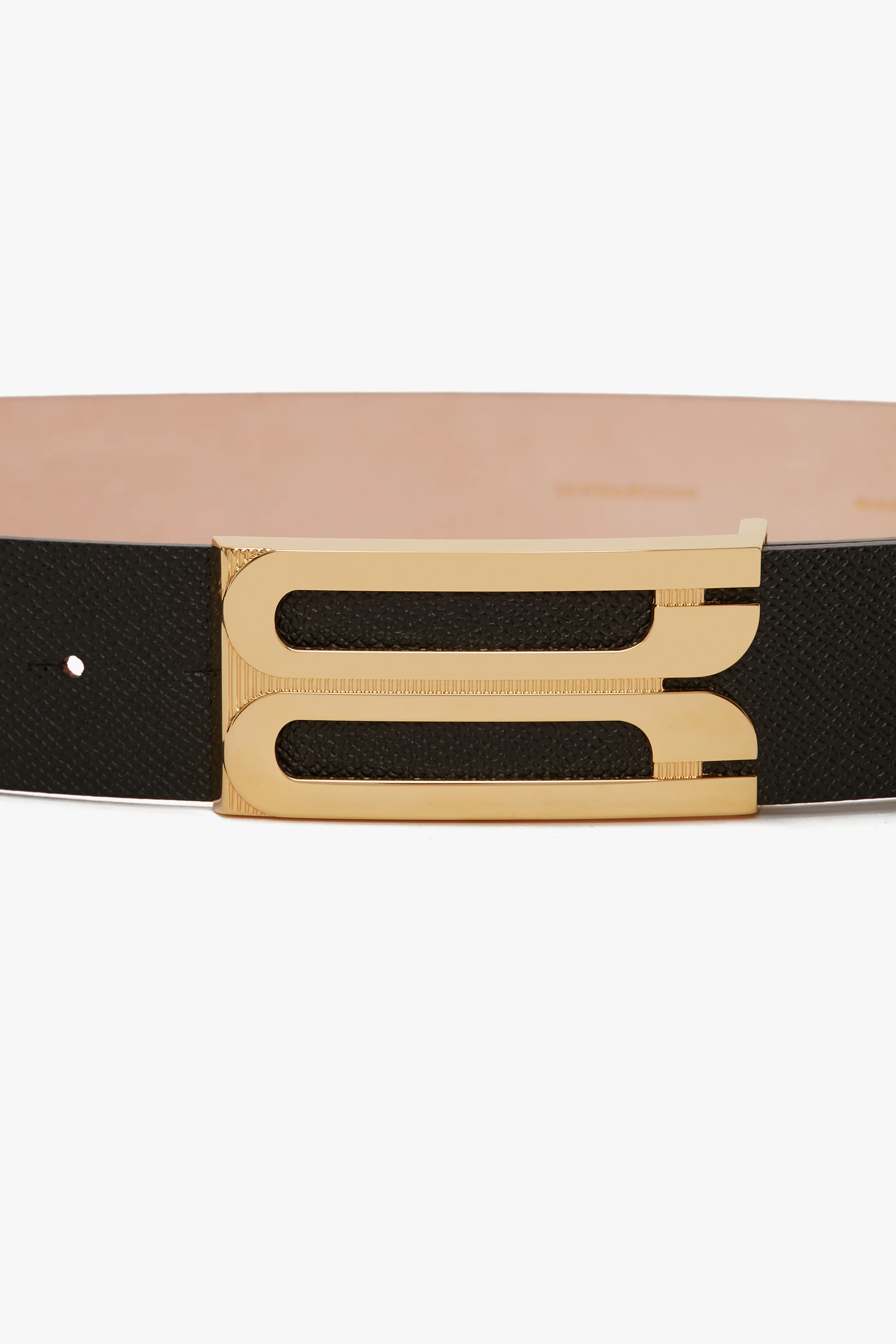 Jumbo Dorian Belt In Black Grained Leather - Image 4