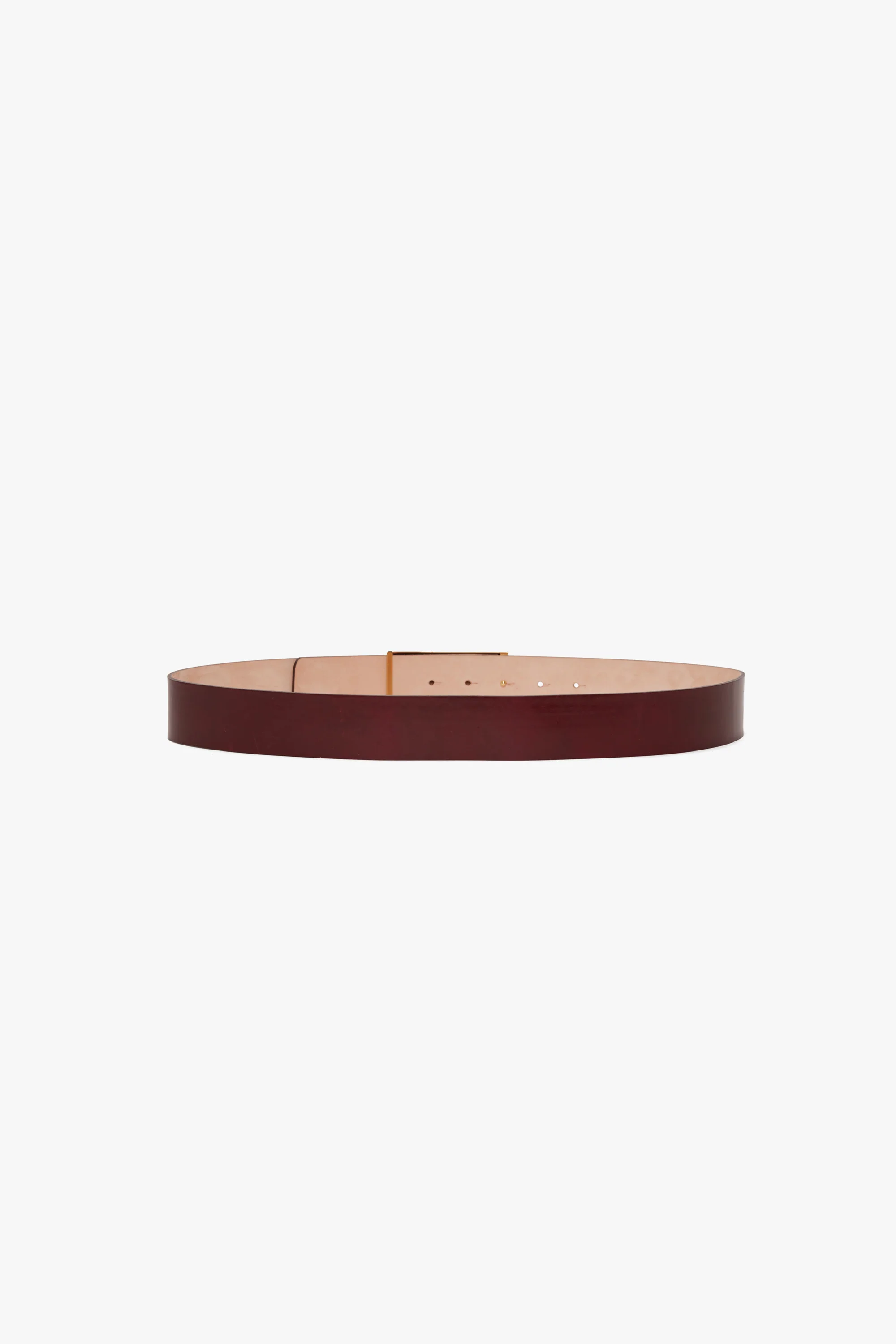 Jumbo Dorian Belt In Burgundy Leather - Image 3