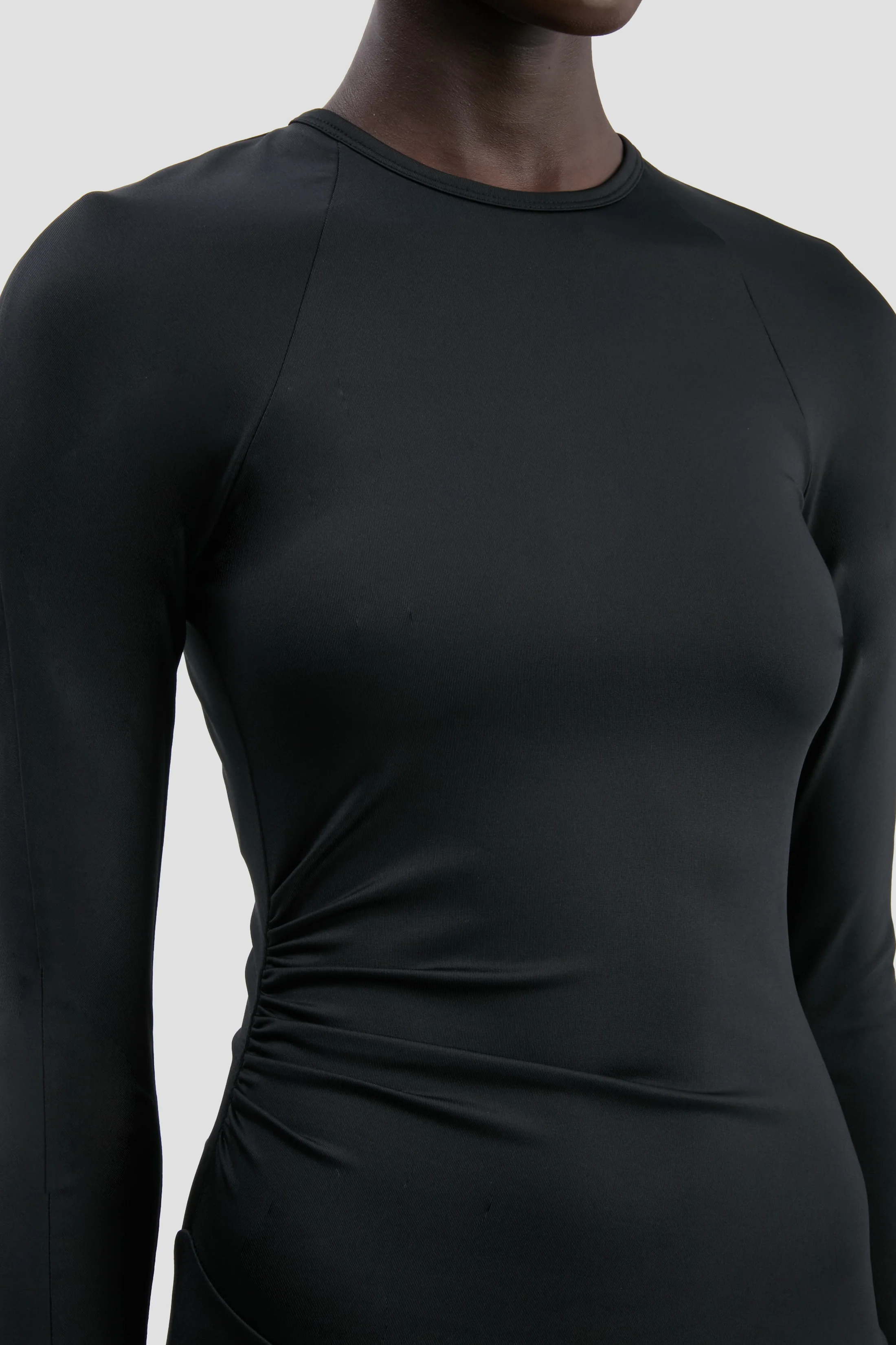 Midi Dress In Black - Image 3