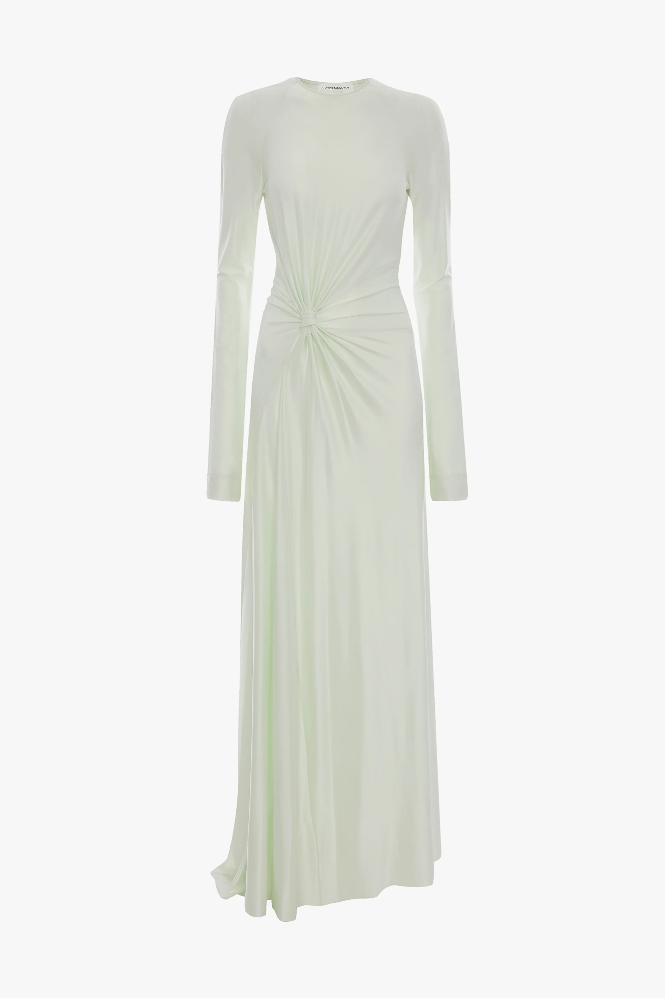 Twist Waist Gown In Aloe - Image 5