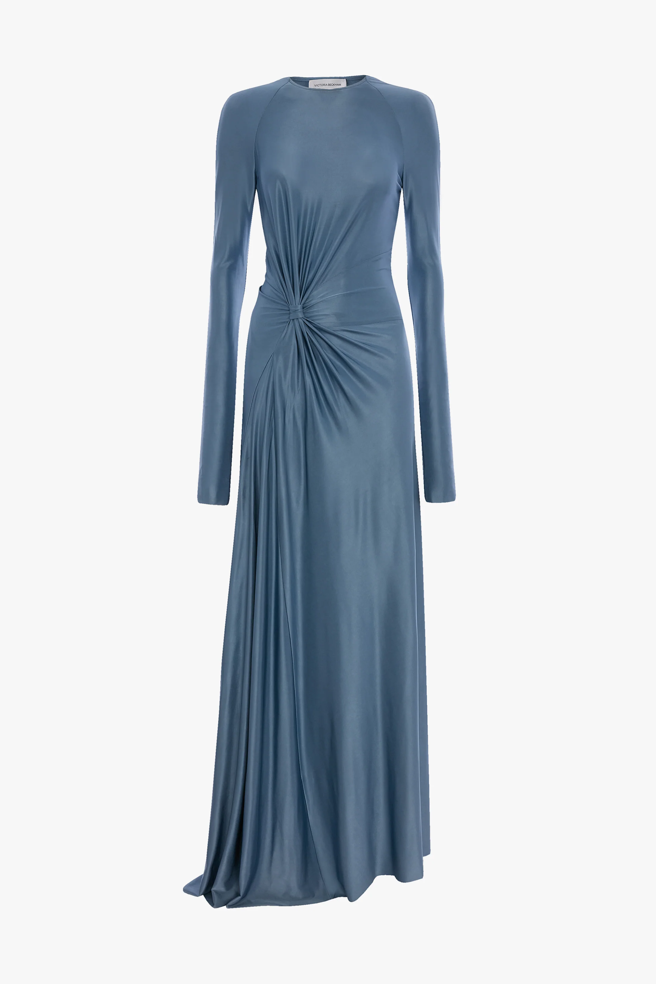 Twist Waist Gown In Stone - Image 5