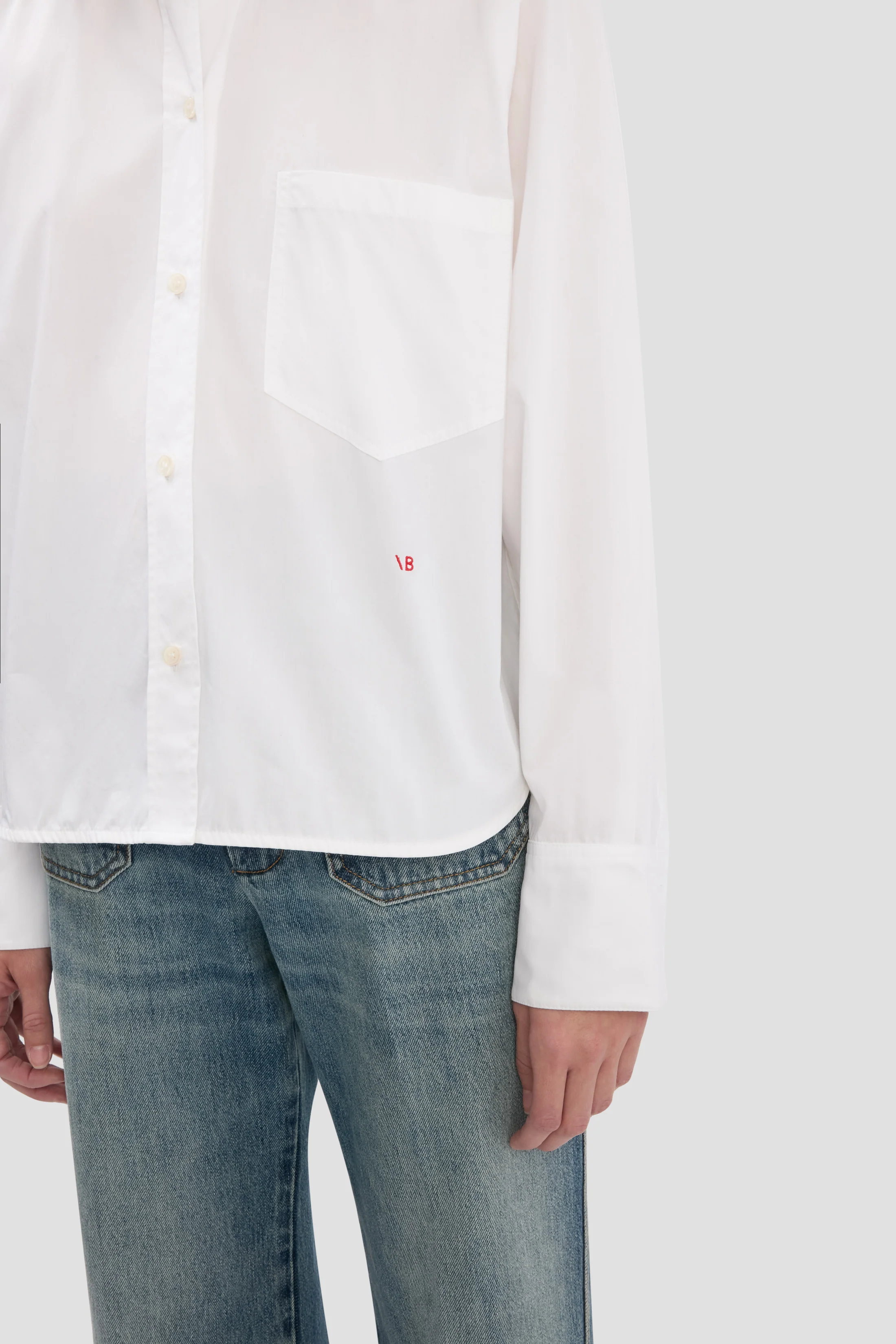 Ellys Shirt In White - Image 3