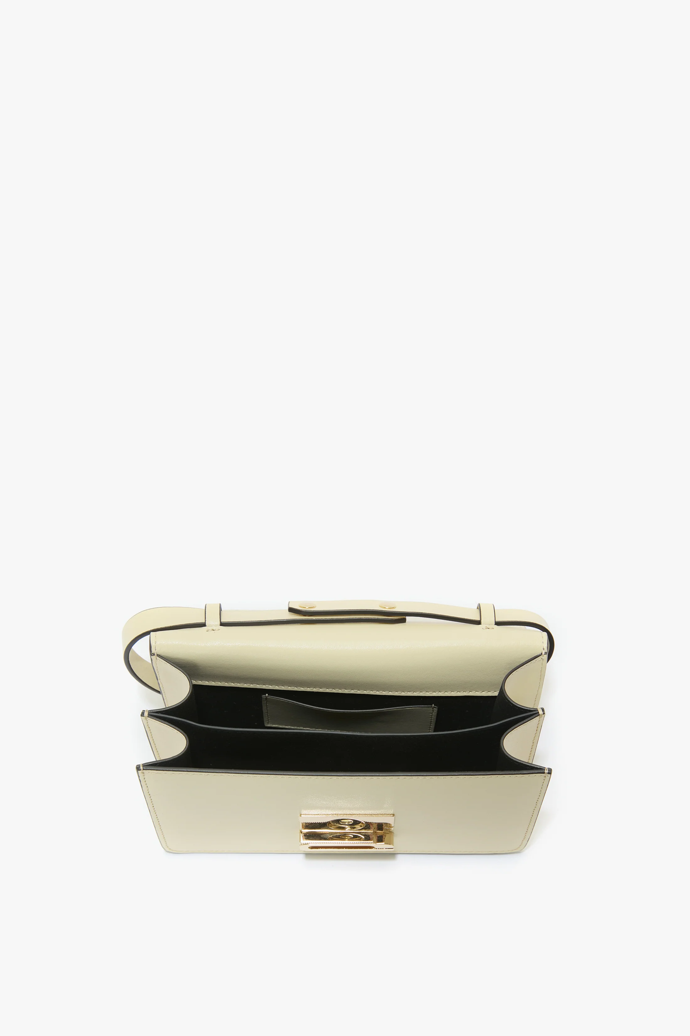 Dorian Bag Small In Ivory Leather - Image 6