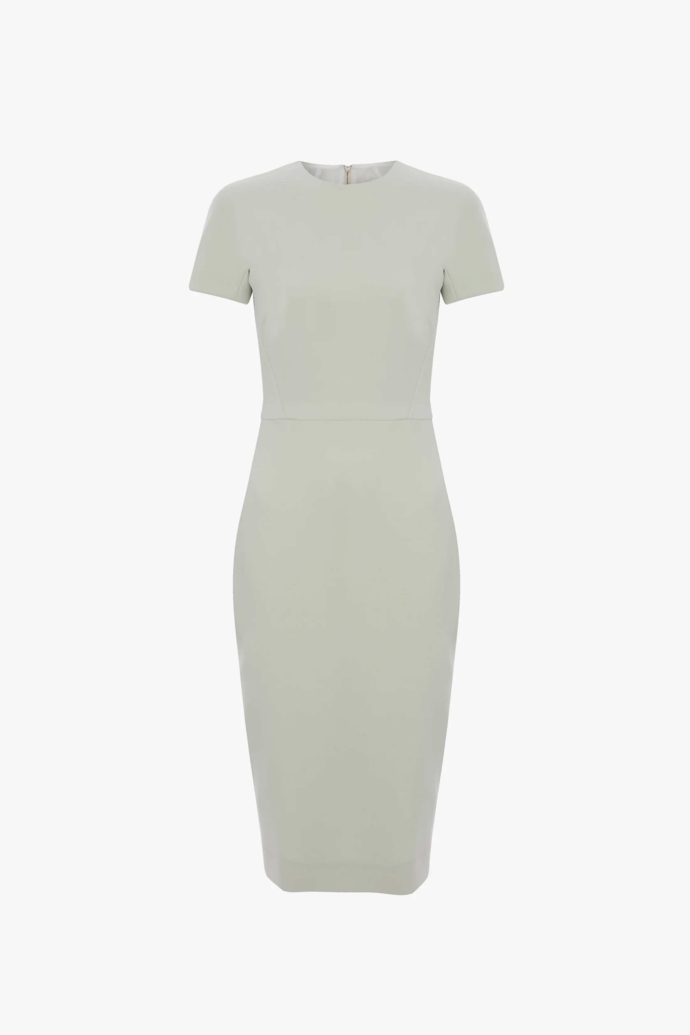Fitted T-Shirt Dress In Aloe - Image 5