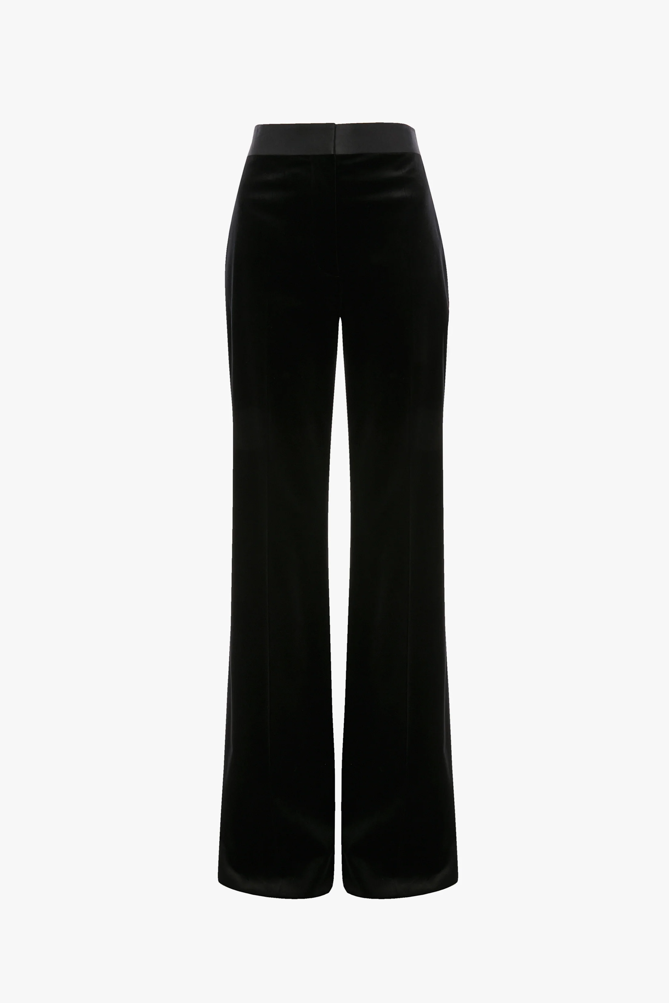 Alina Trouser In Midnight Velvet - Image 5