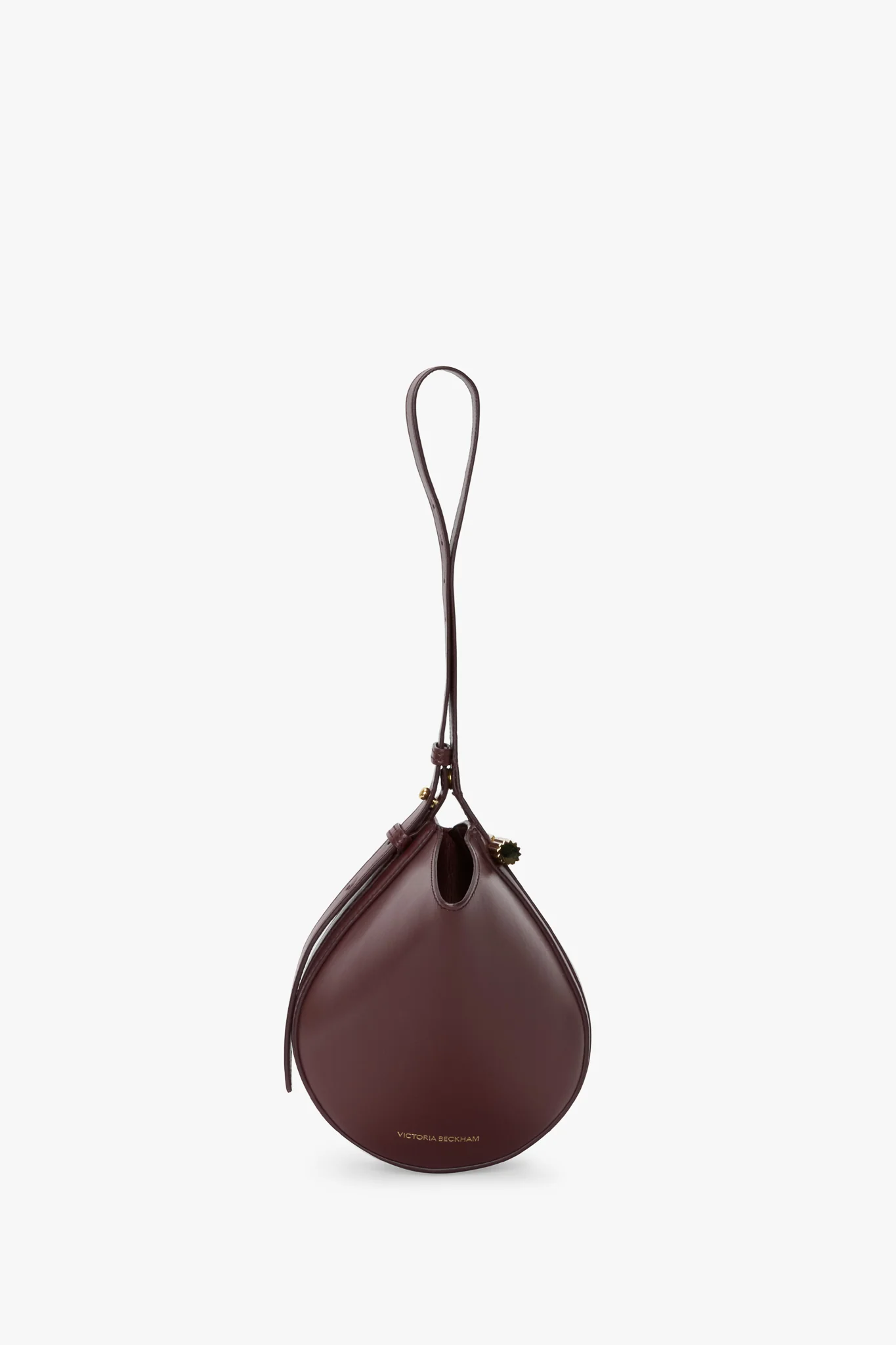 Portofino Dia Clutch In Burgundy Leather - Image 3