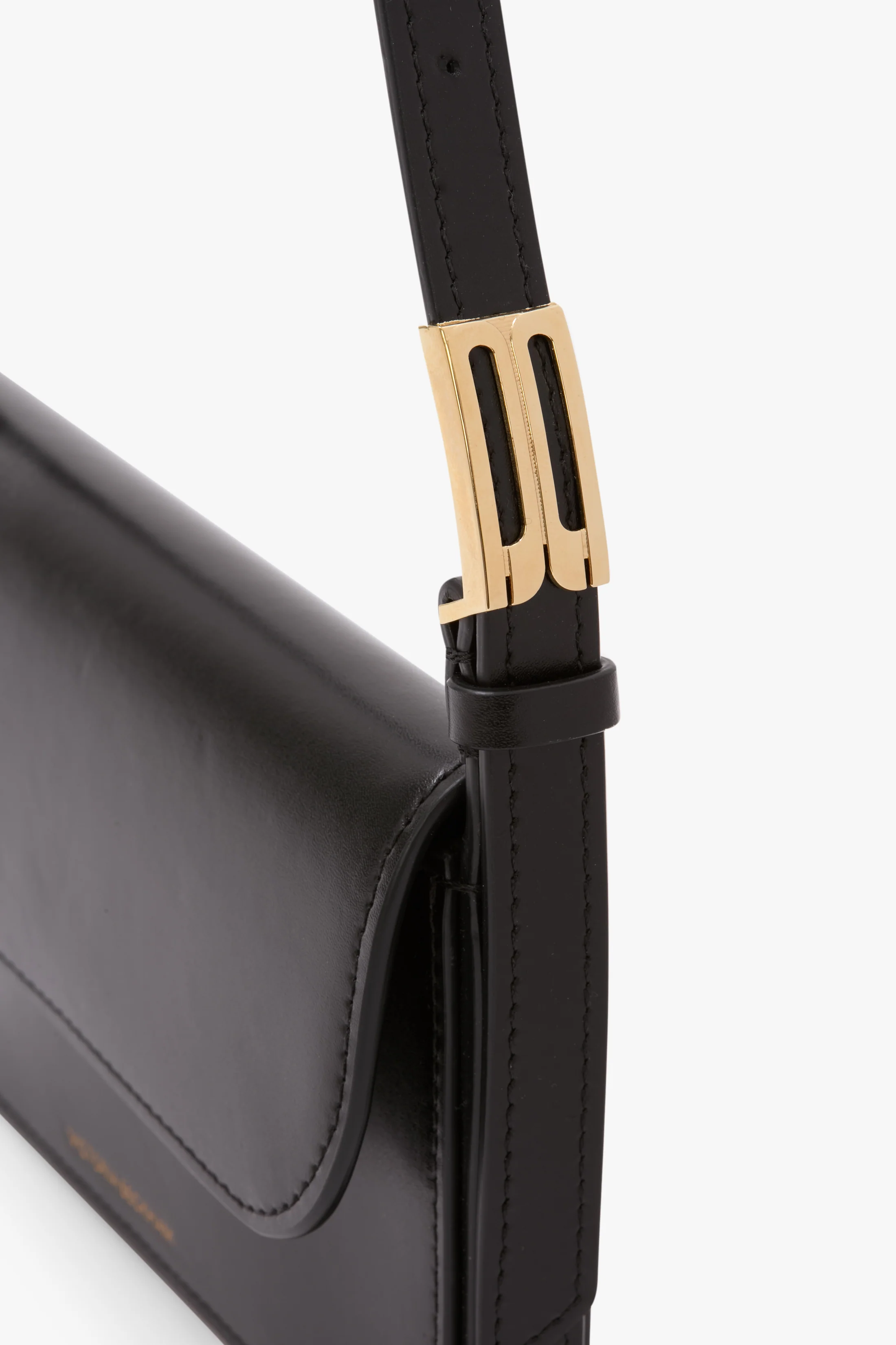 Dorian Pocket Bag In Black Leather - Image 4
