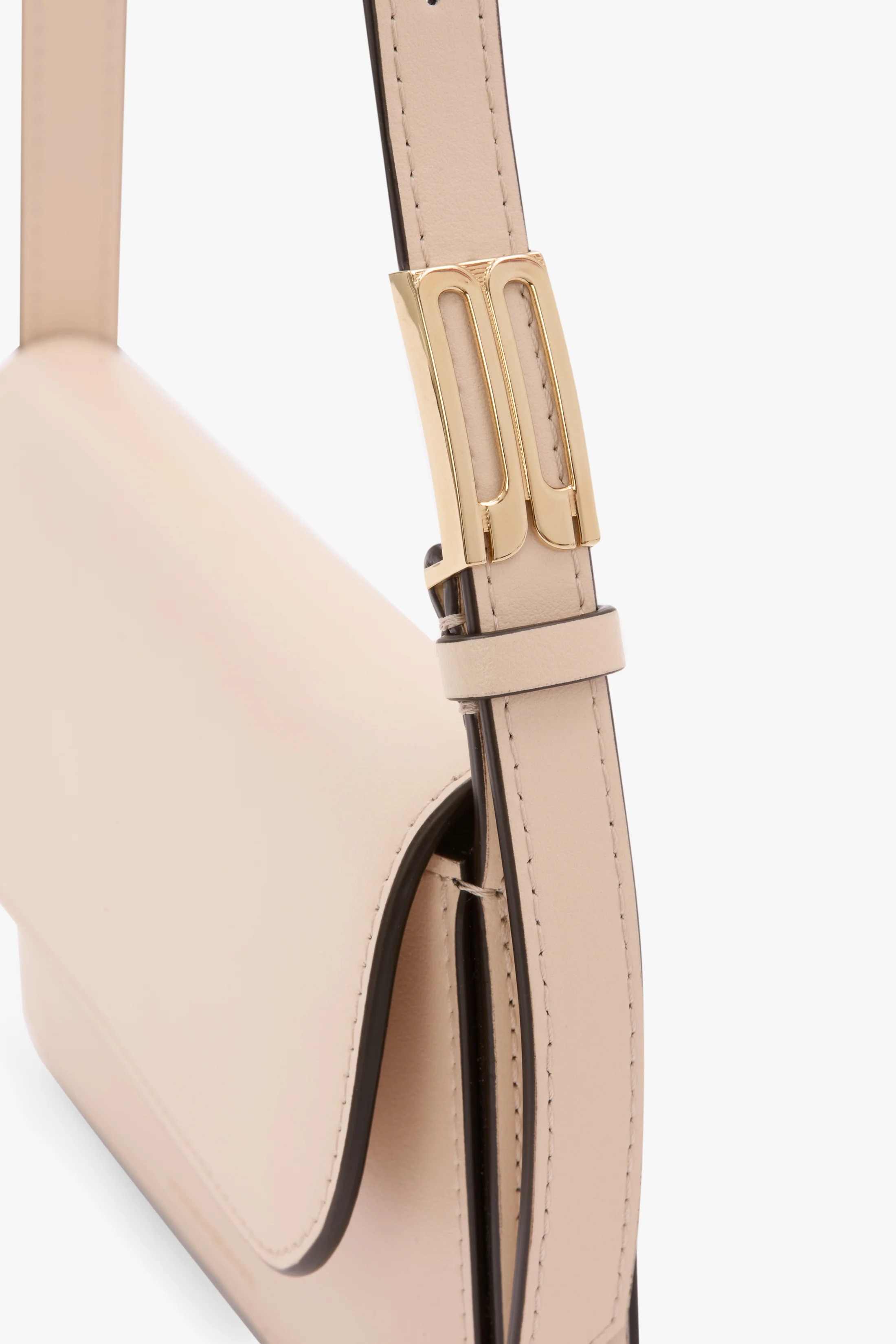 Dorian Pocket Bag In Pale Rose Leather - Image 4