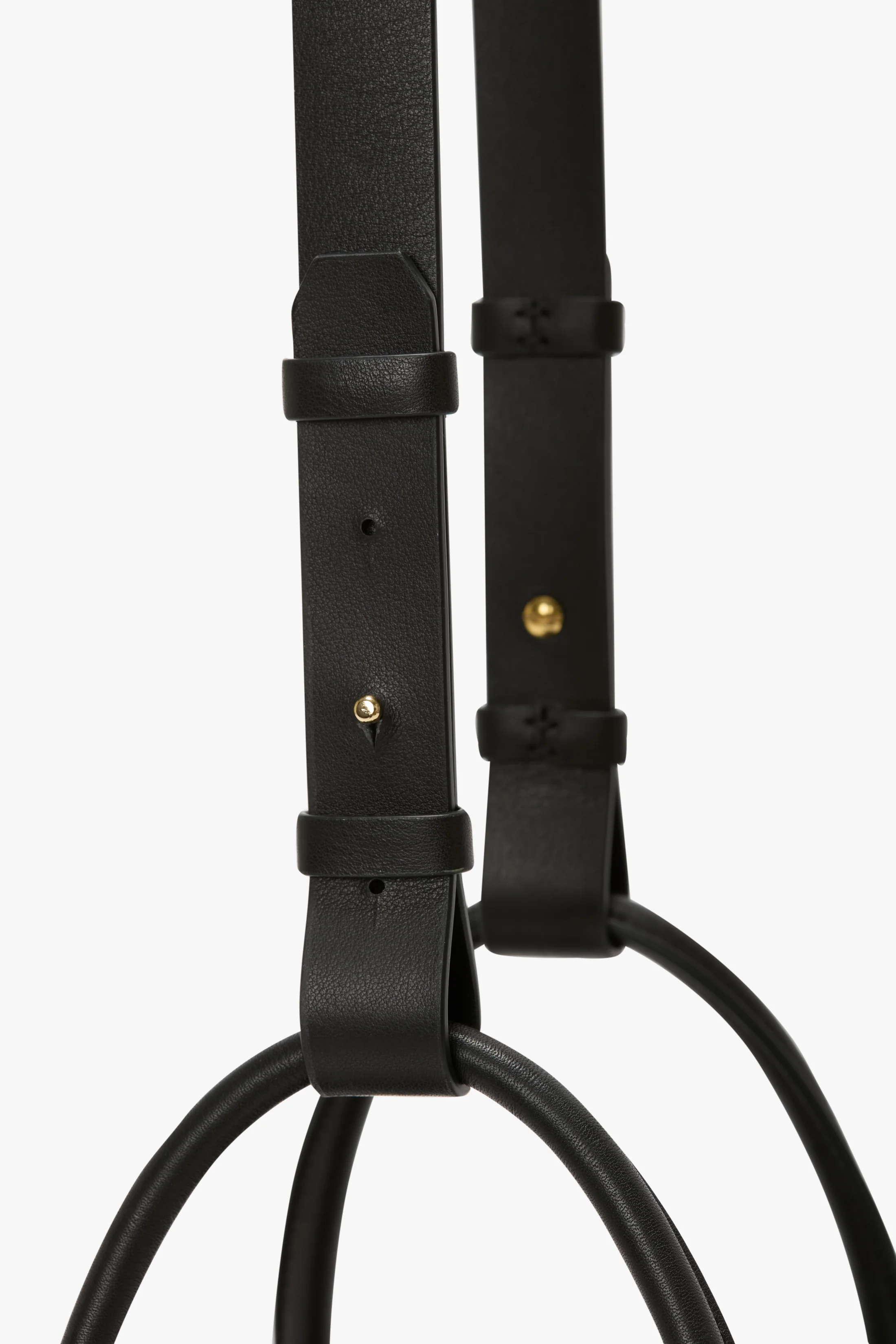 Victoria Plié Bag In Black Leather - Image 4
