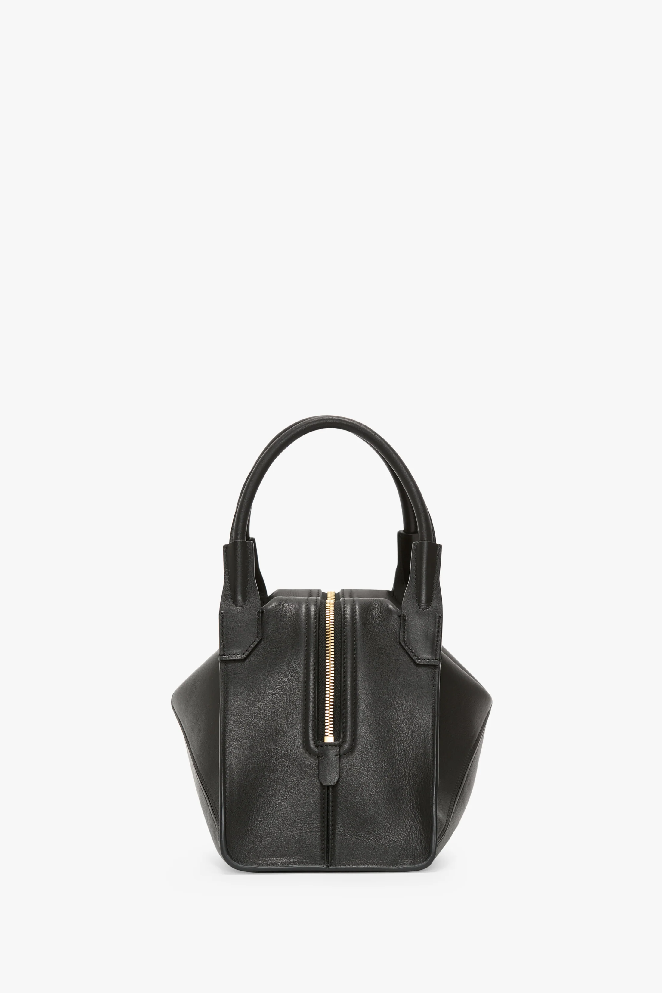 Victoria Plié Bag In Black Leather - Image 5