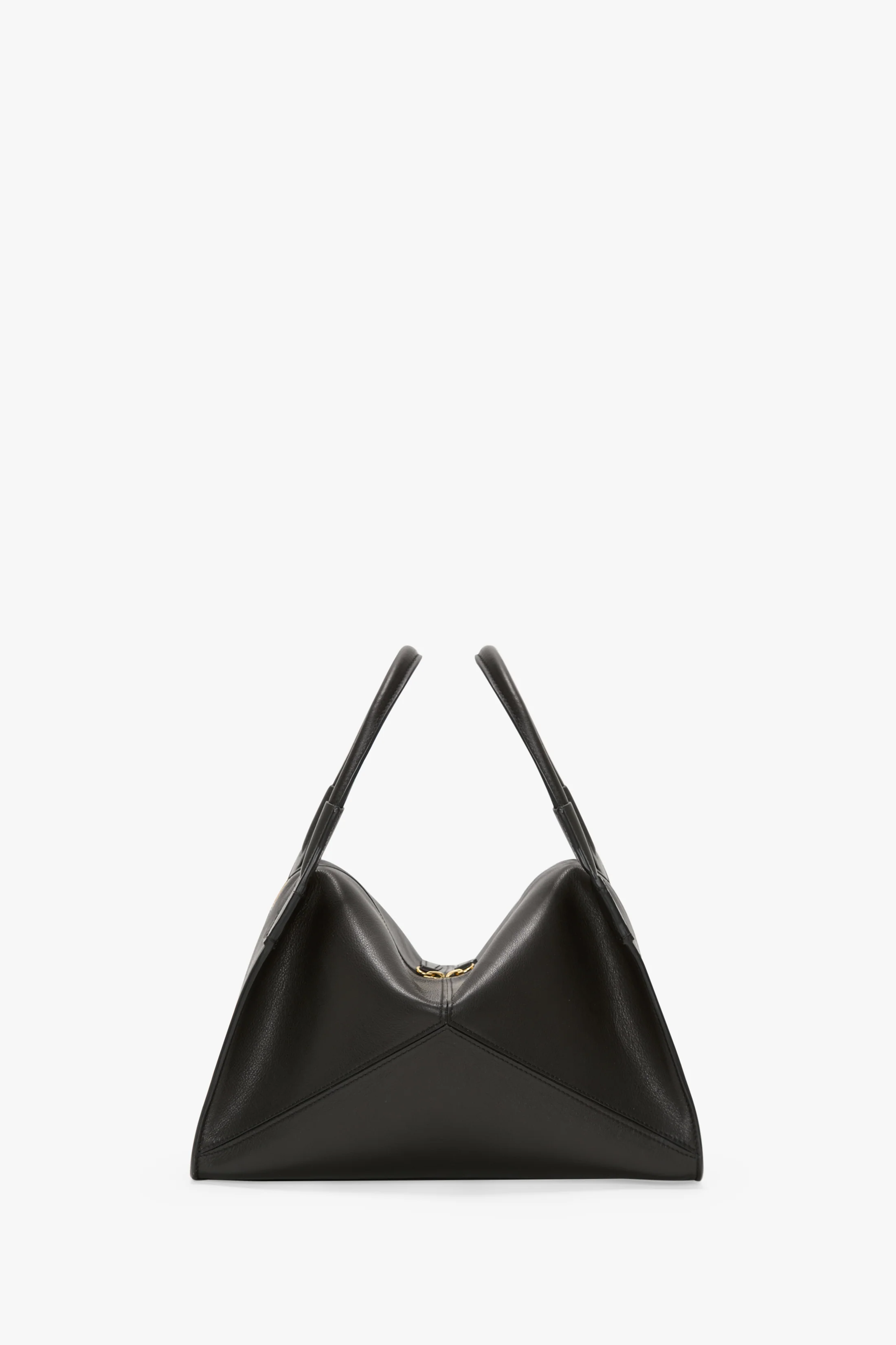 Victoria Plié Bag In Black Leather - Image 6