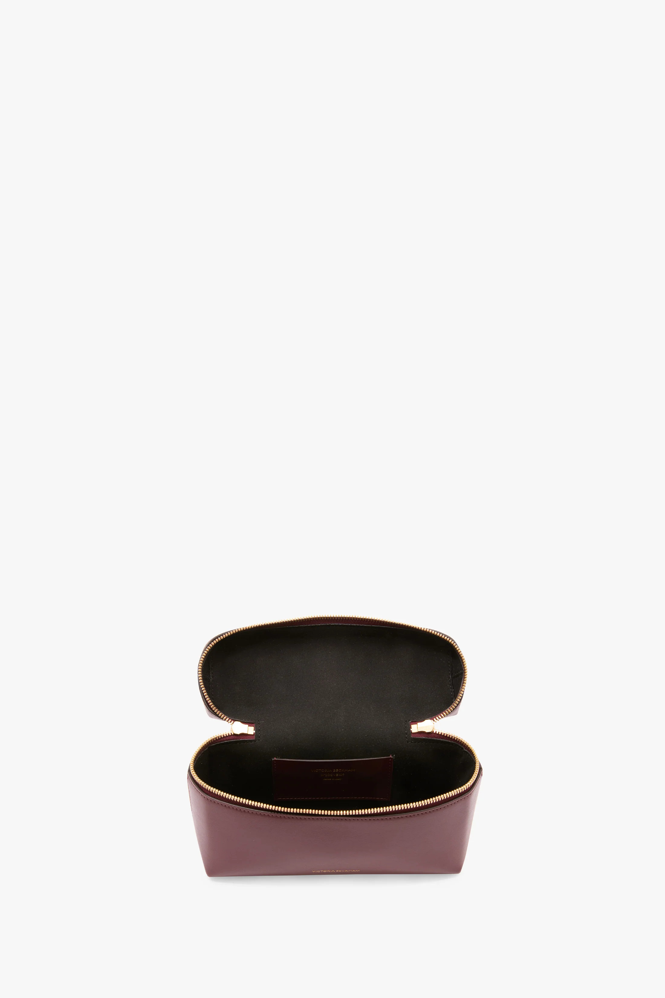 Vanity Crossbody In Burgundy Leather - Image 5