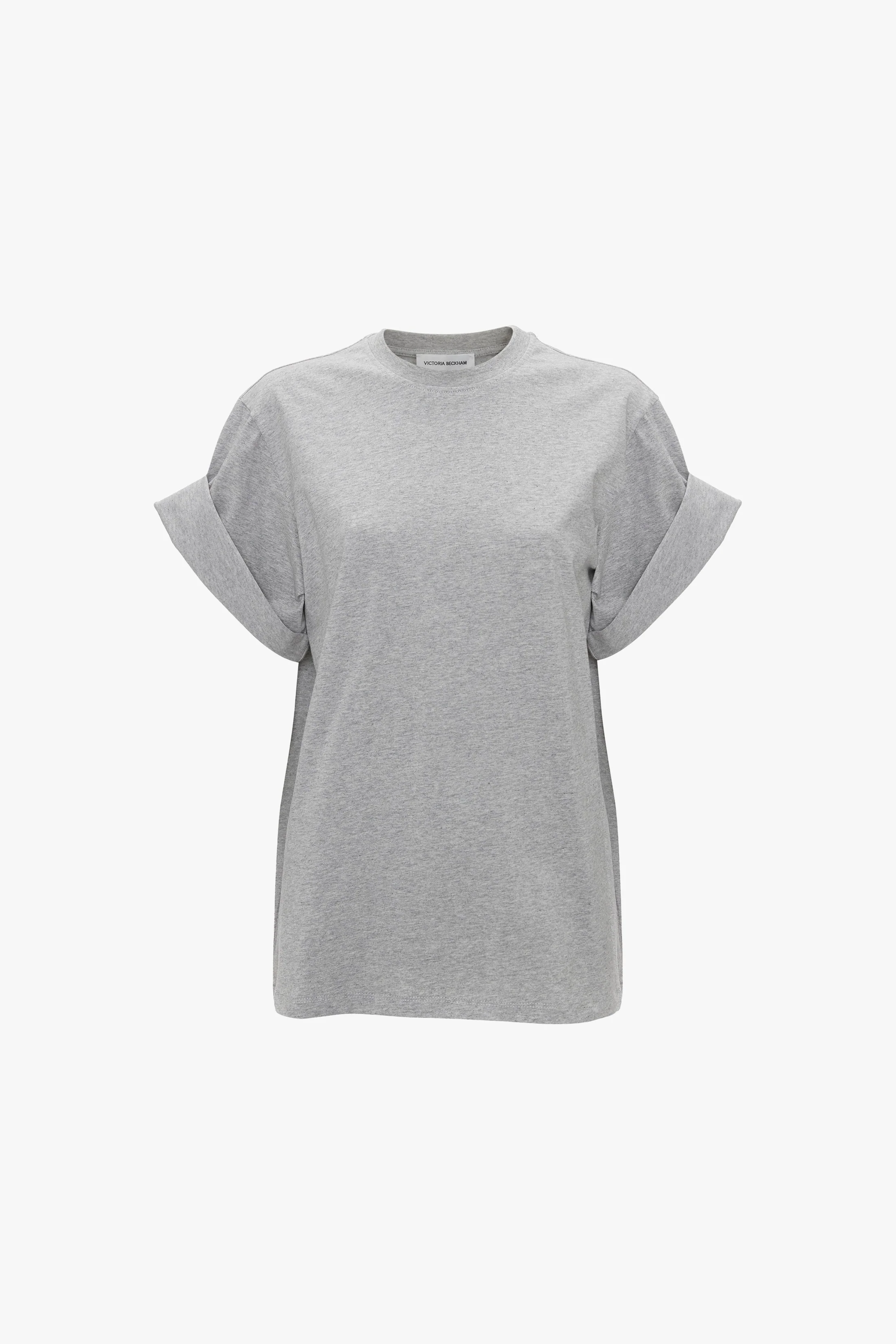Tilly T-Shirt In Grey Marl - Image 5