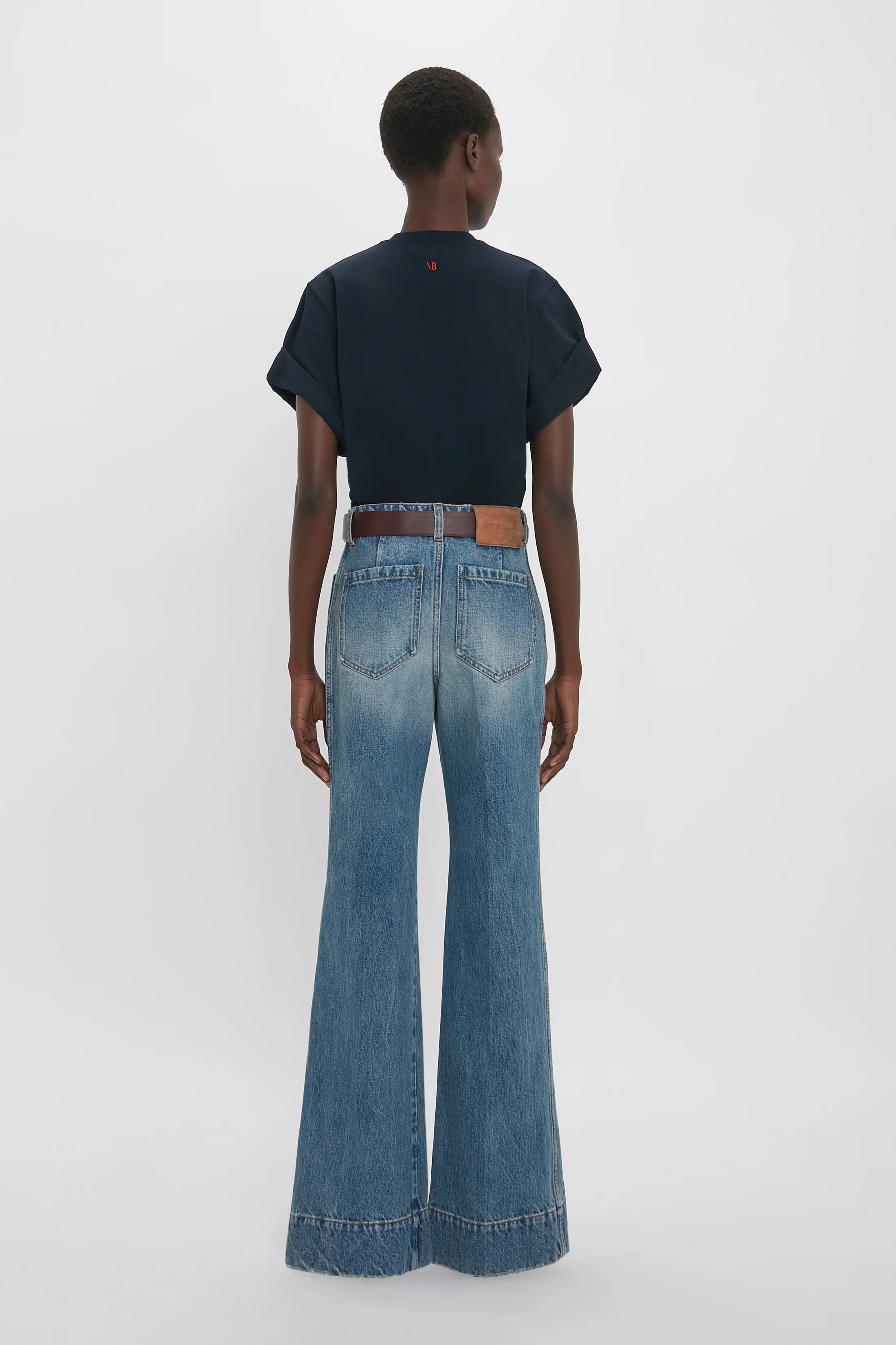 Tilly T-Shirt In Navy - Image 3