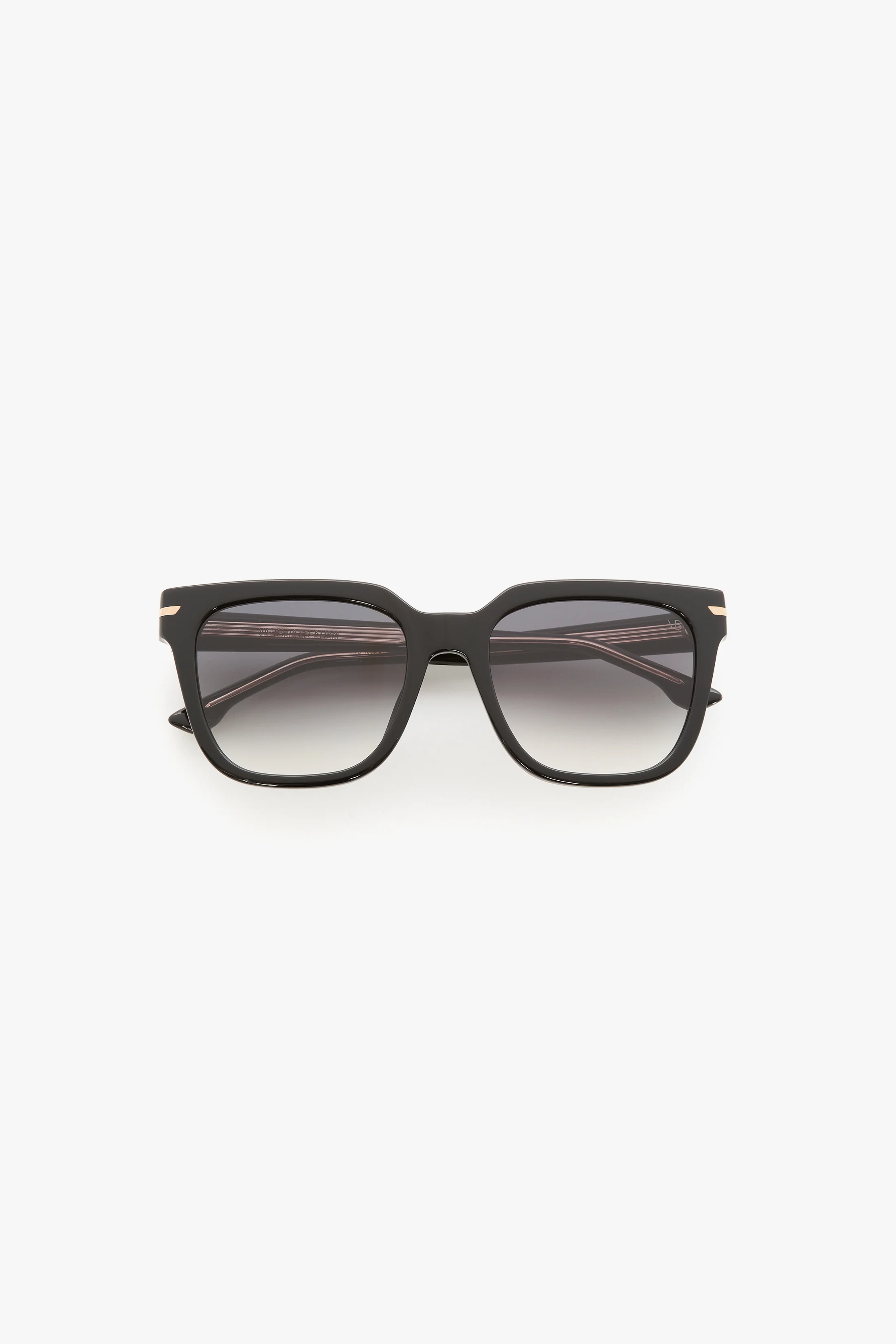 Oversized Acetate Sunglasses in Black