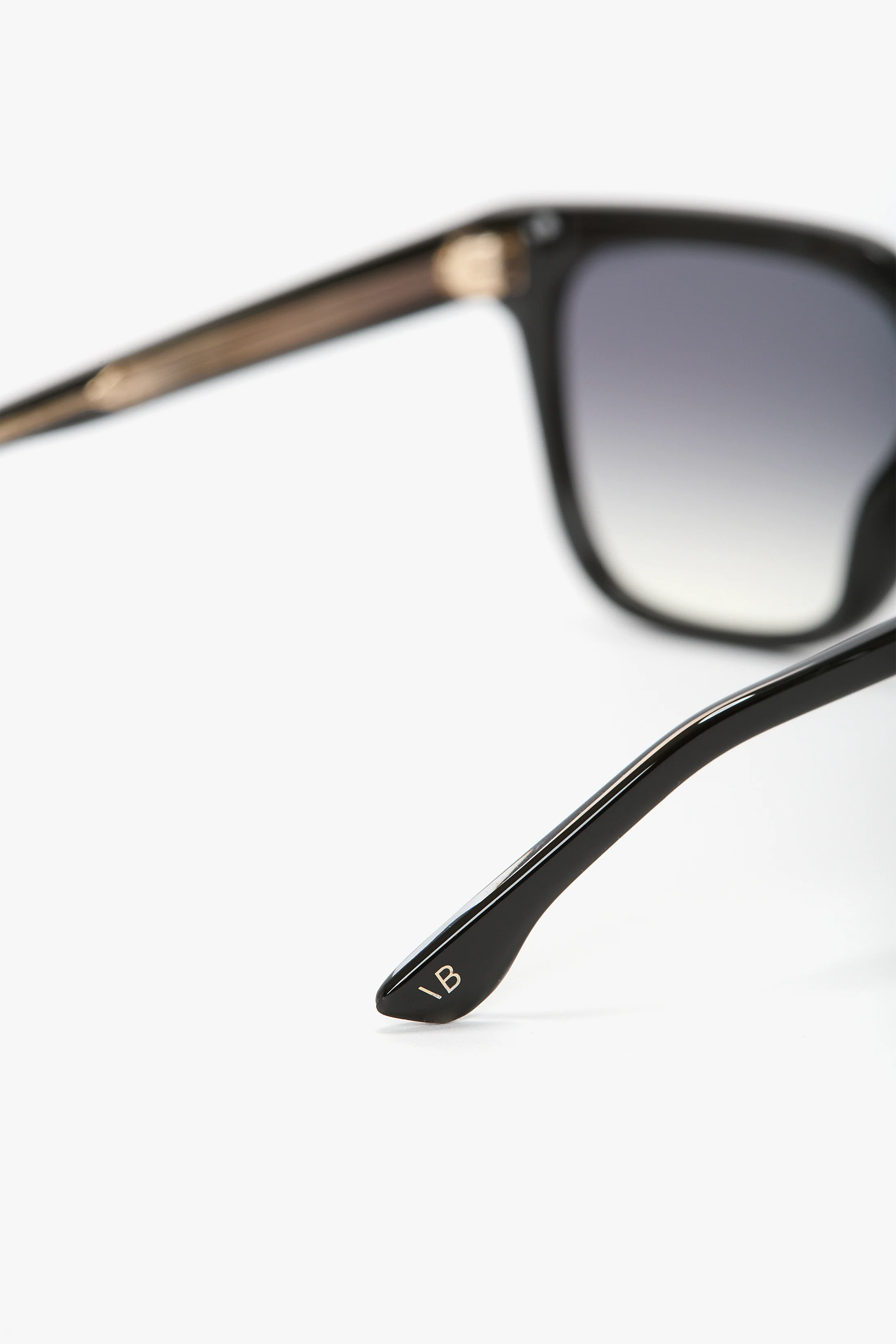 Oversized Acetate Sunglasses in Black - Image 6