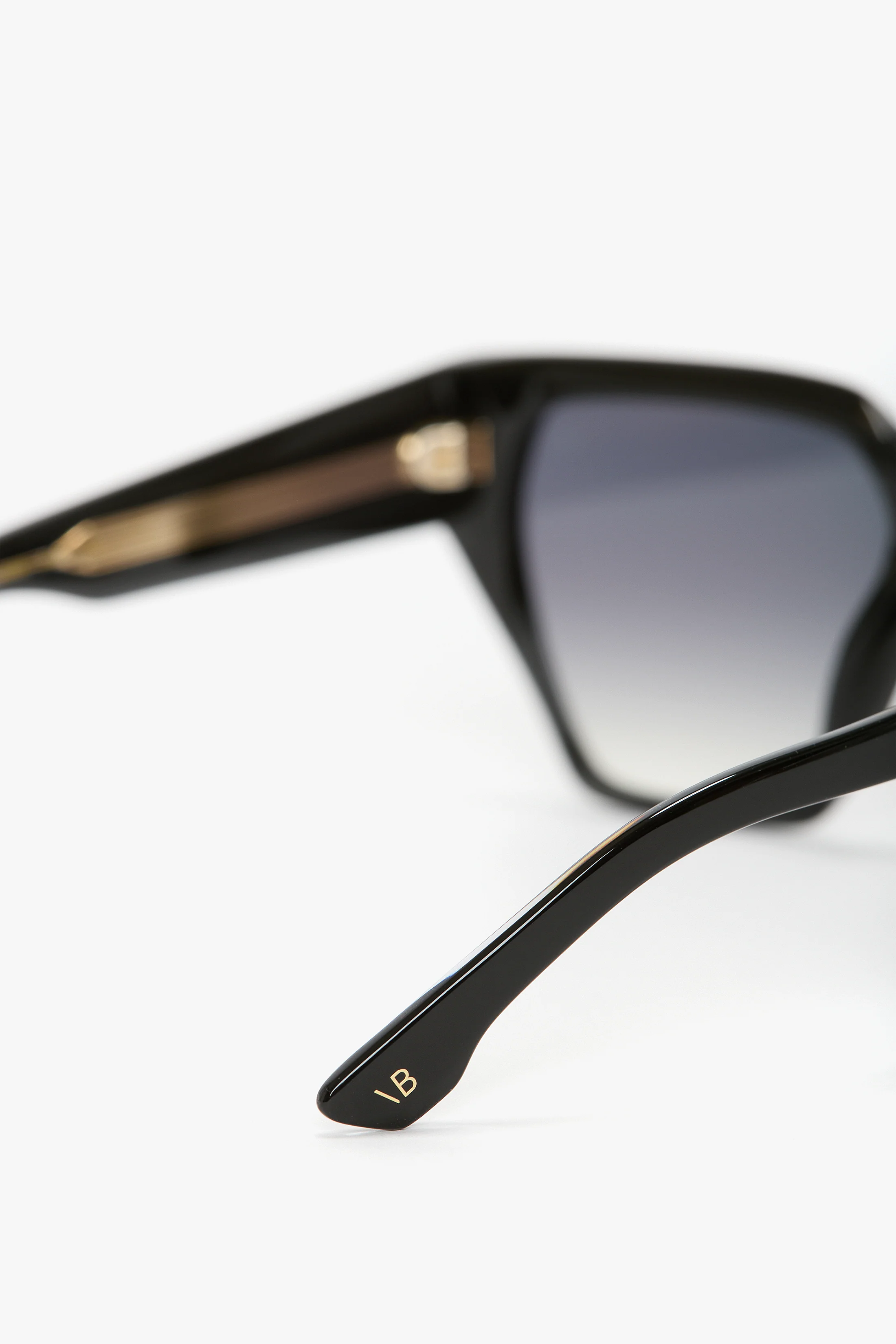 Acetate Sunglasses In Black - Image 6